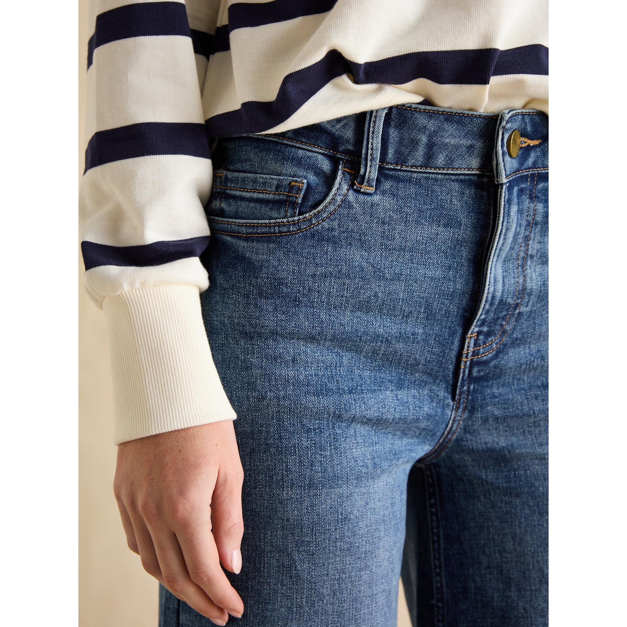 Product image 6 of 12 of Joules Women's Palazzo Jeans - Mid Blue Denim