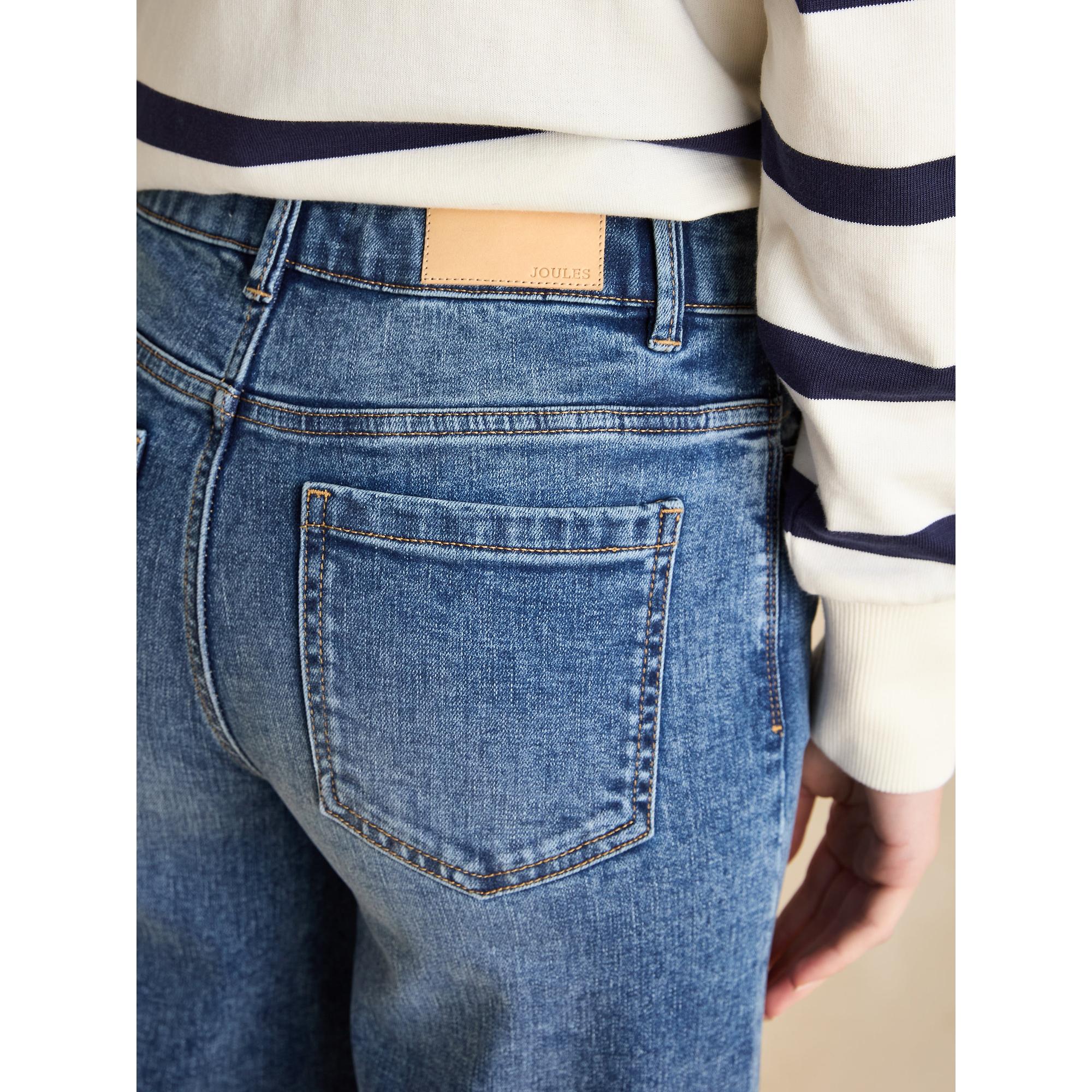 Product image 5 of 12 of Joules Women's Palazzo Jeans - Mid Blue Denim