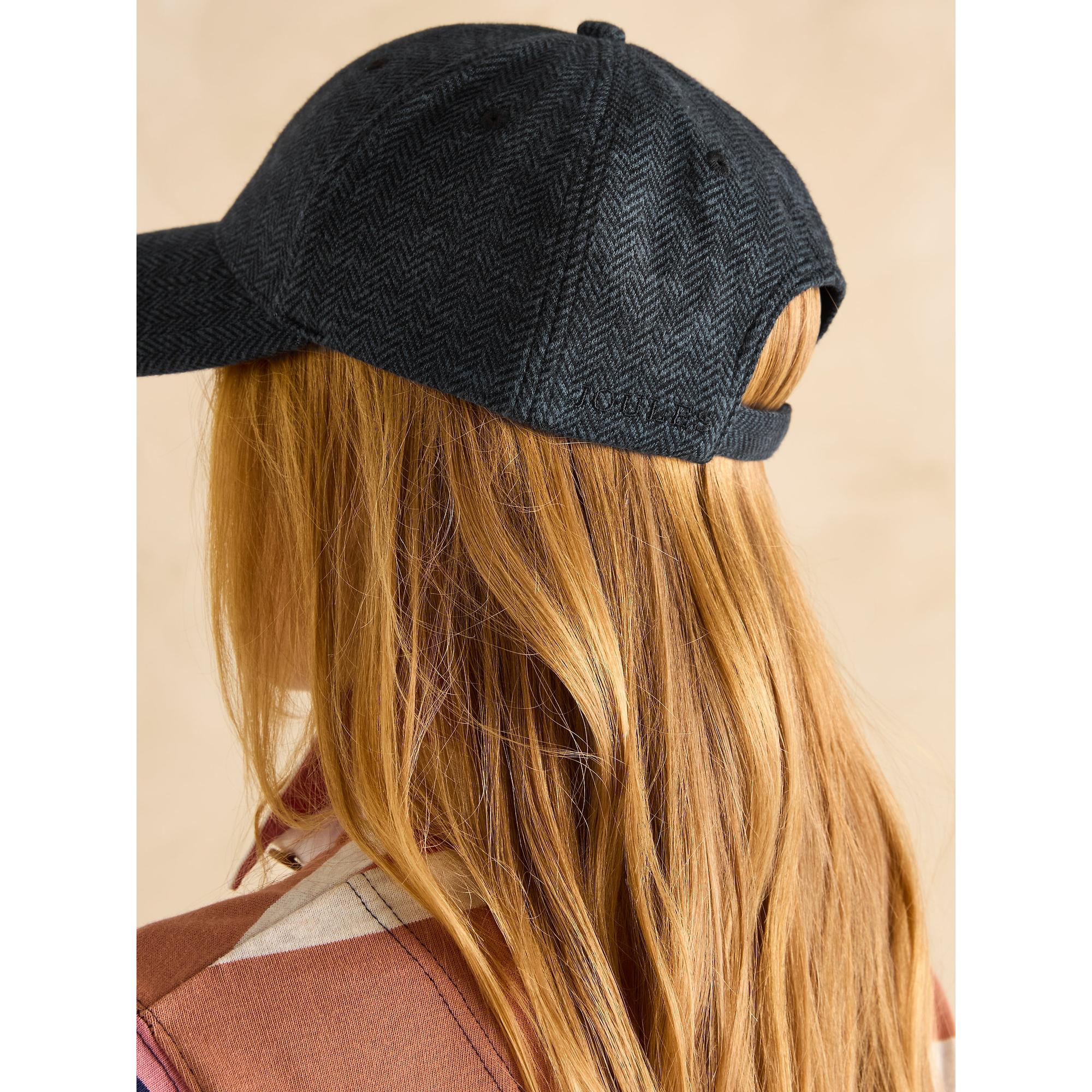 Product image 5 of 7 of Joules Women's Daley Herringbone Cap - Navy