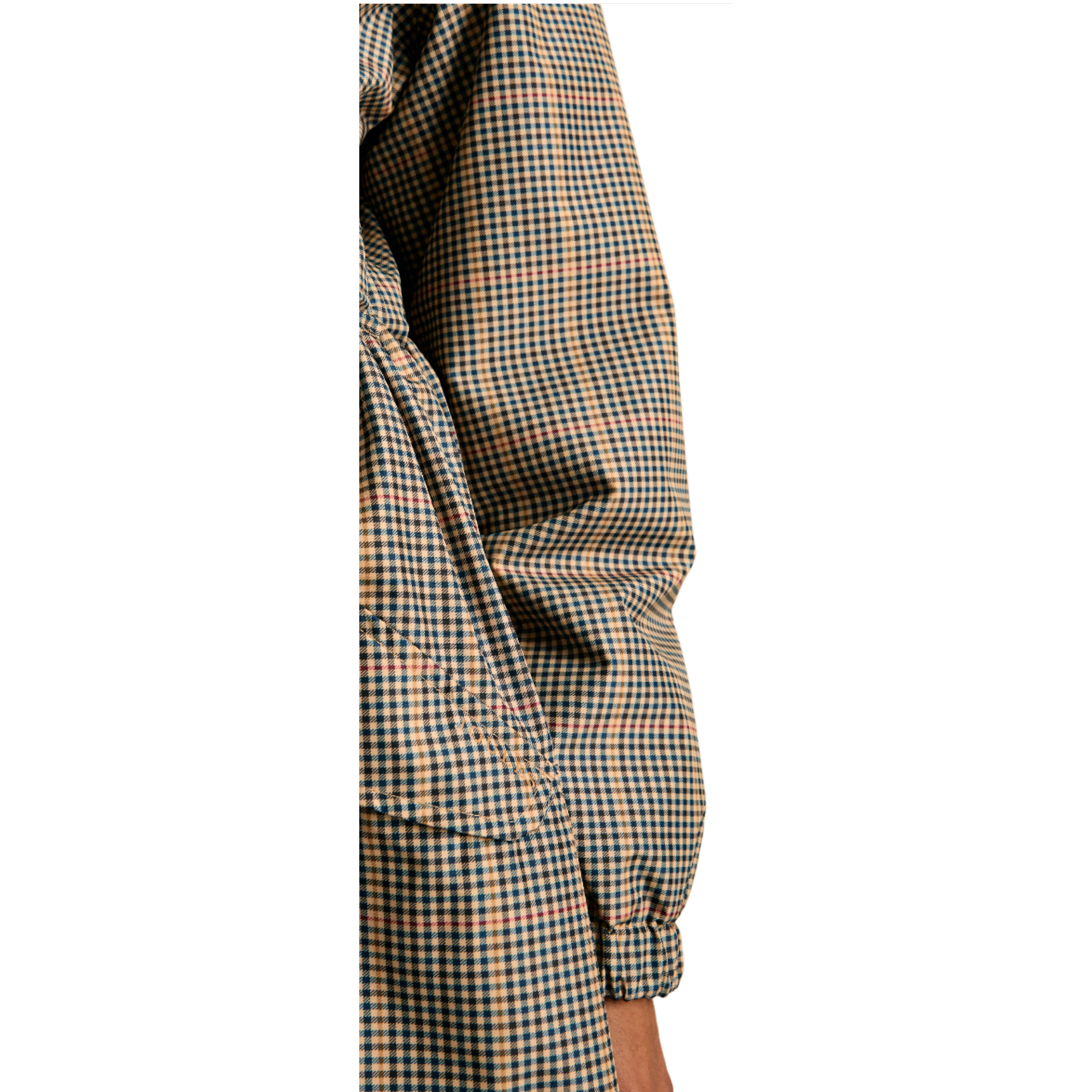 Product image 16 of 16 of Joules Women's Holkham Waterproof Packable Hooded Raincoat - Henson Check