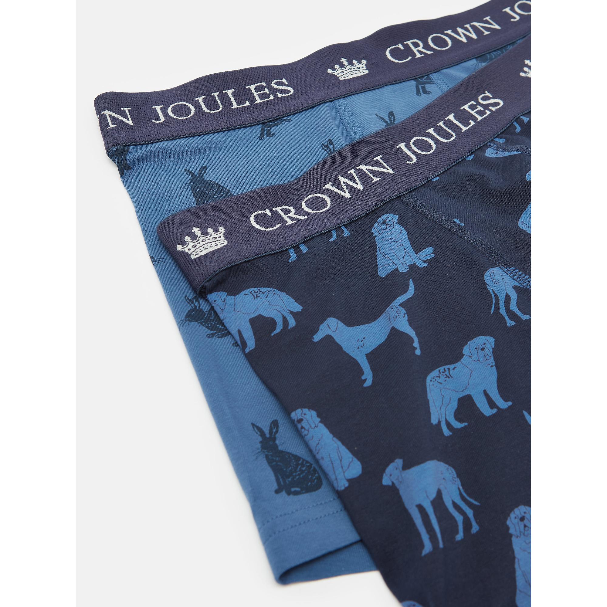 Product image 4 of 4 of Joules Men's Crown Joules Boxer Briefs 2 Pack - Navy