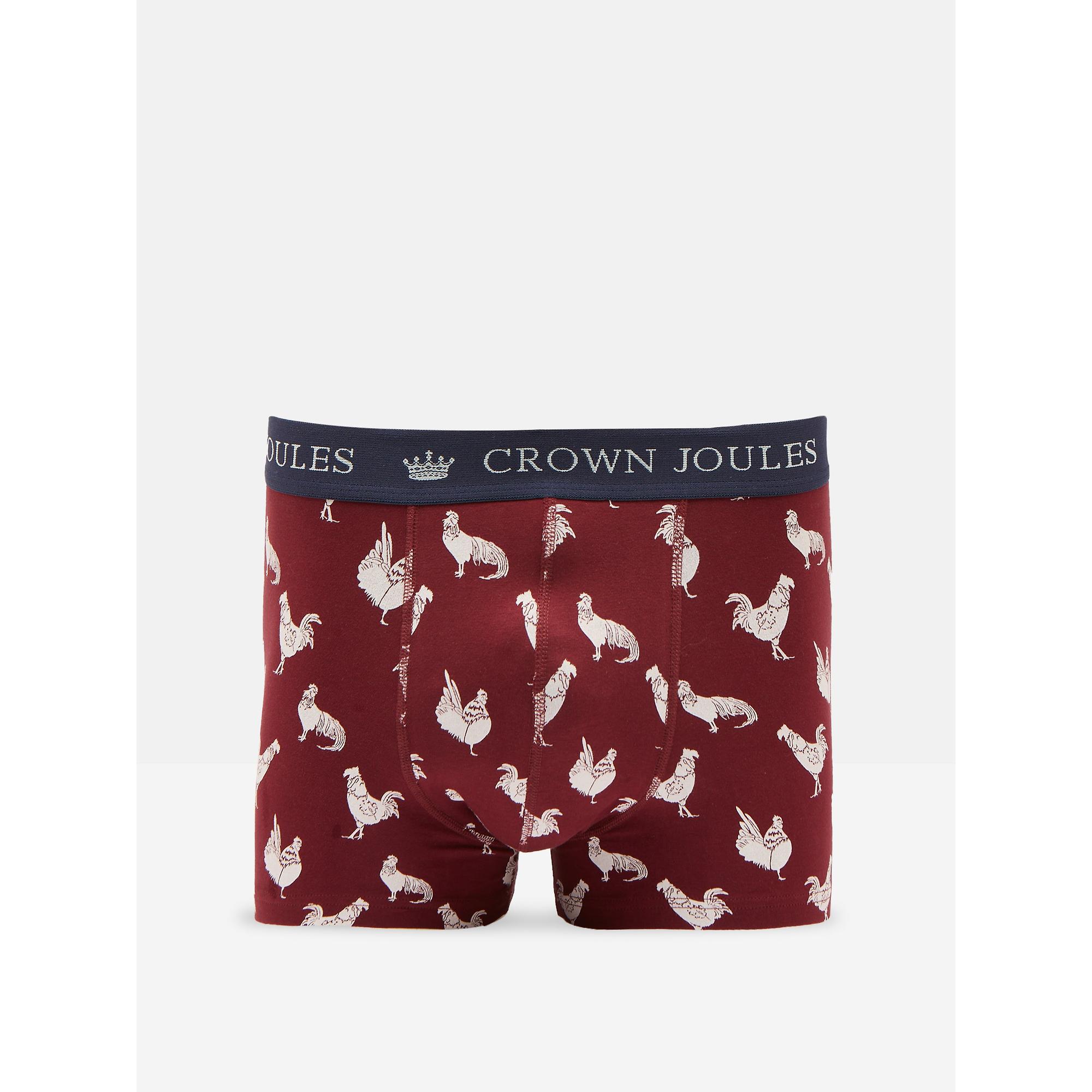 Product image 2 of 4 of Joules Men's Crown Joules Boxer Briefs 2 Pack - Red/Green