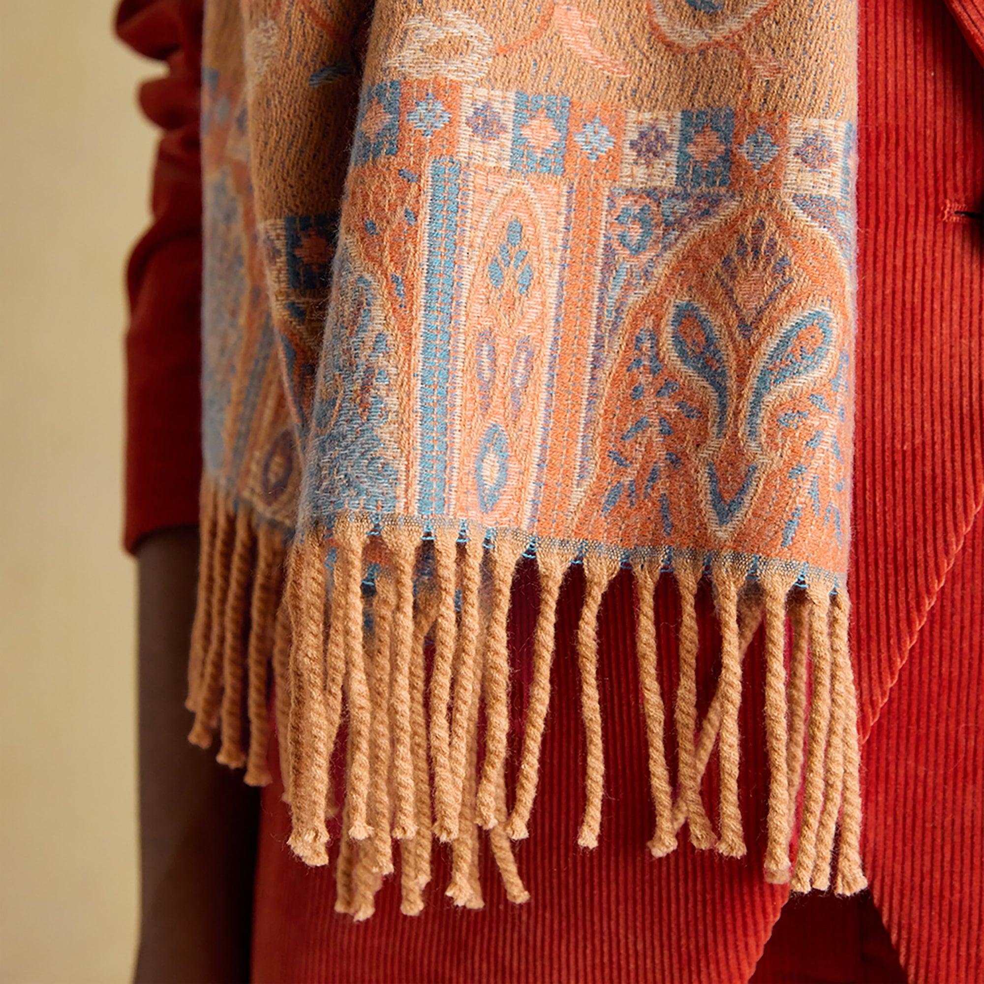 Product image 4 of 8 of Joules Women's Erin Jacquard Scarf - Neutral