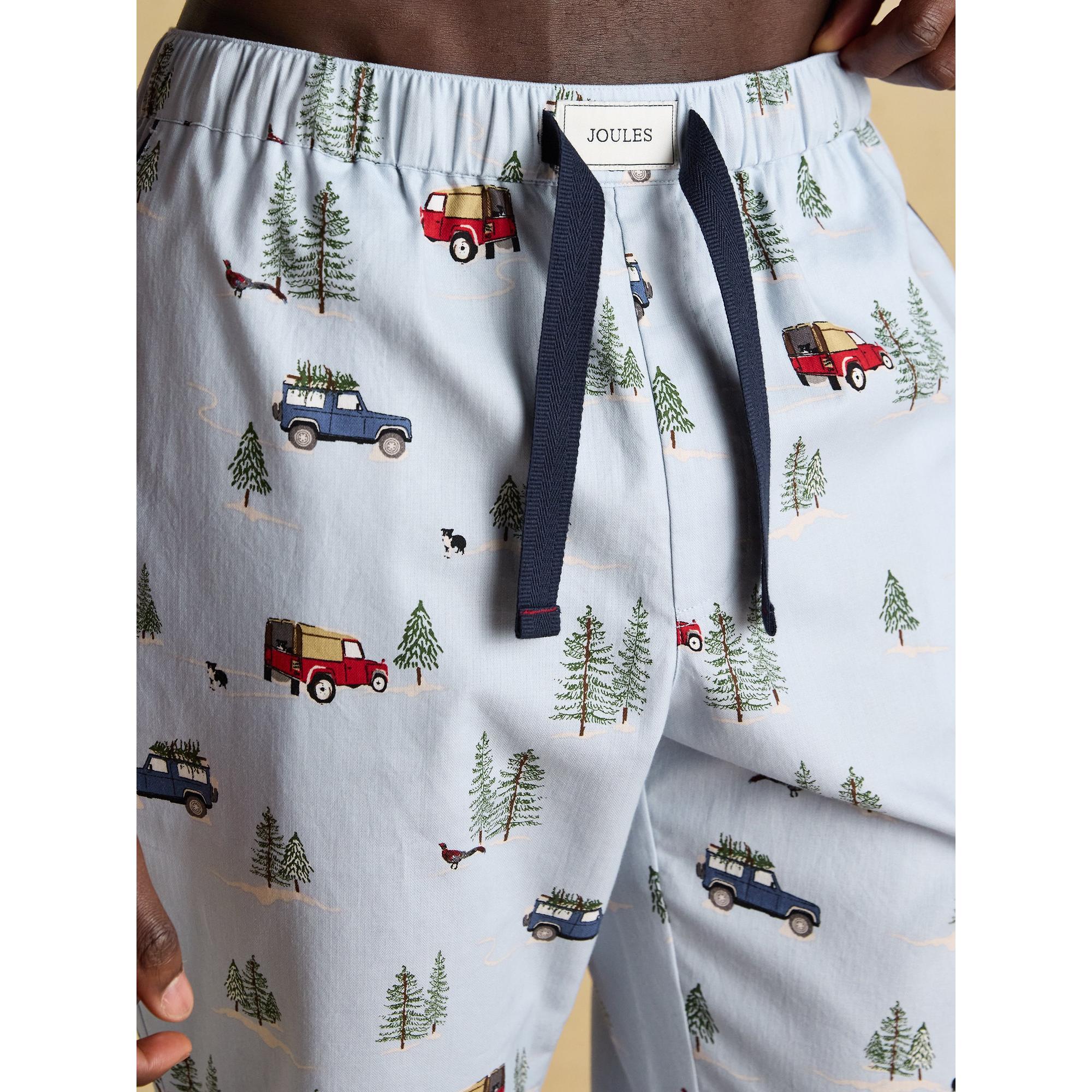 Product image 4 of 5 of Joules Men's Dozer Cotton Pyjama Bottoms - Light Blue