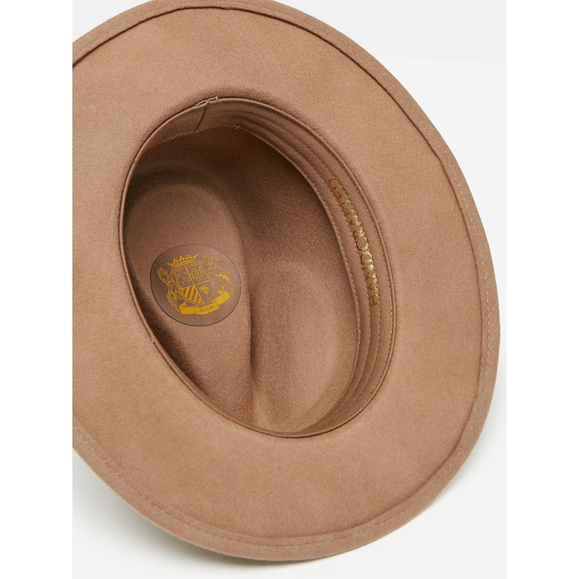 Product image 6 of 6 of Joules Women's Maude Wool Fedora Hat - Tan