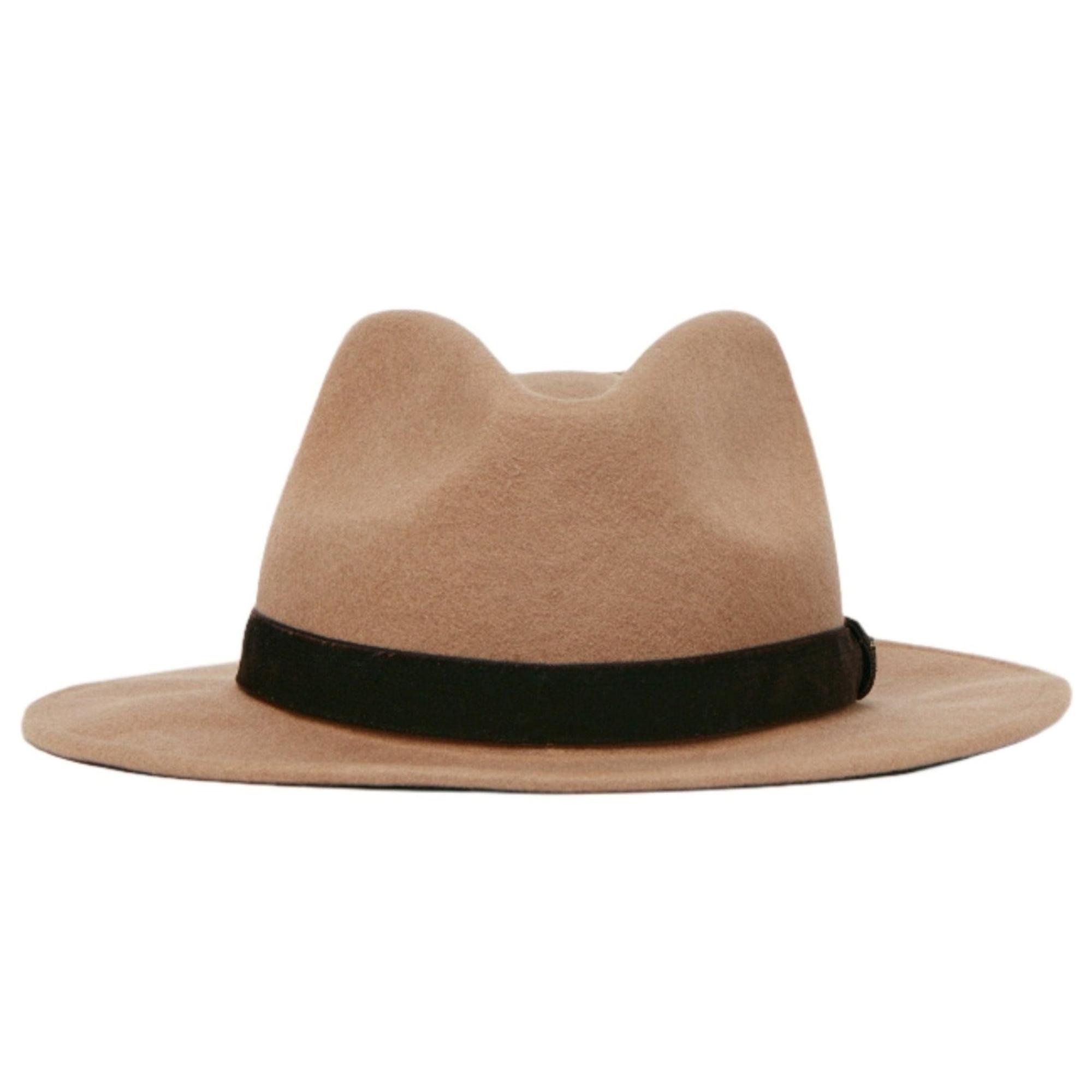 Product image 1 of 6 of Joules Women's Maude Wool Fedora Hat - Tan