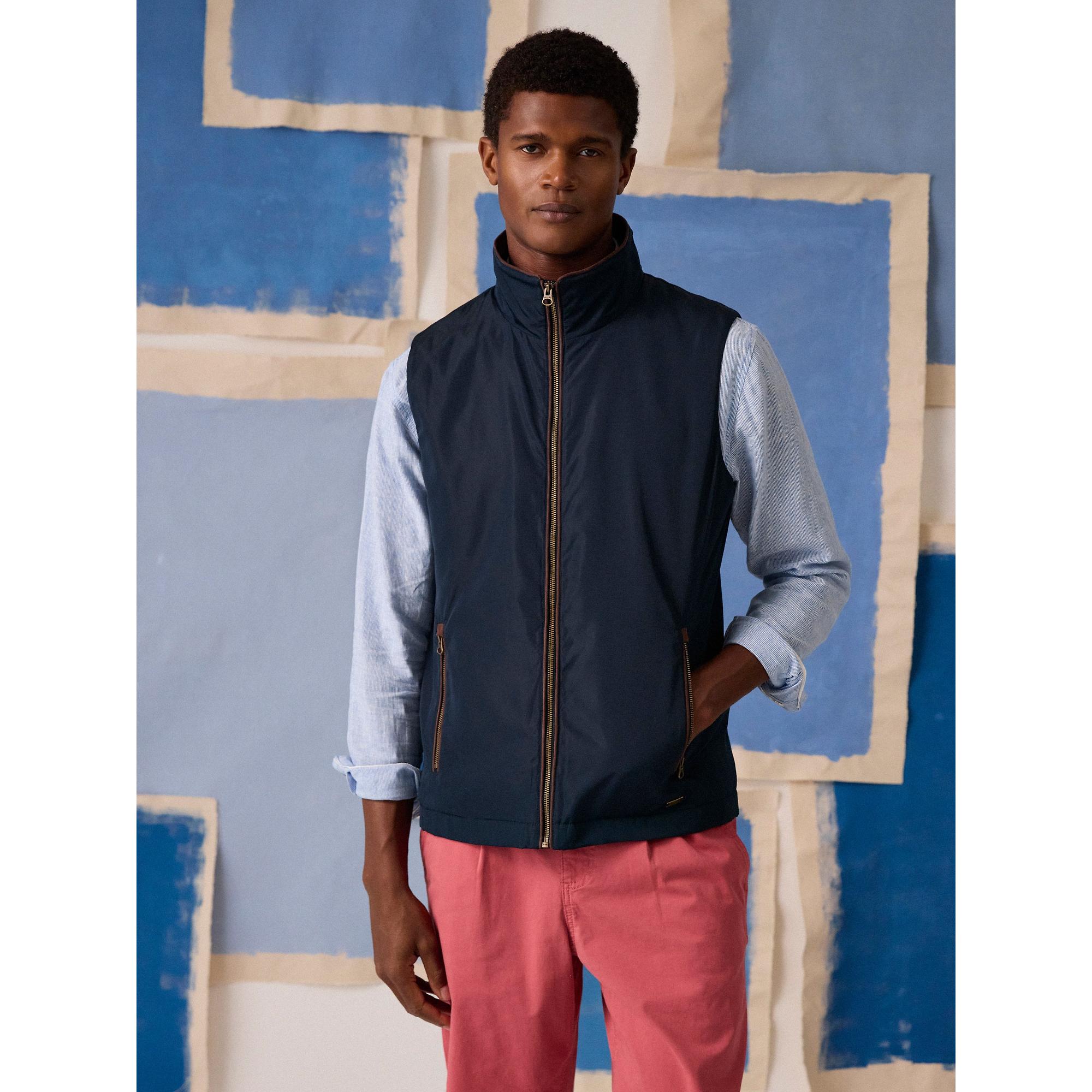 Product image 2 of 11 of Joules Men's Farnham Padded Fleece Lined Gilet - Navy Blue