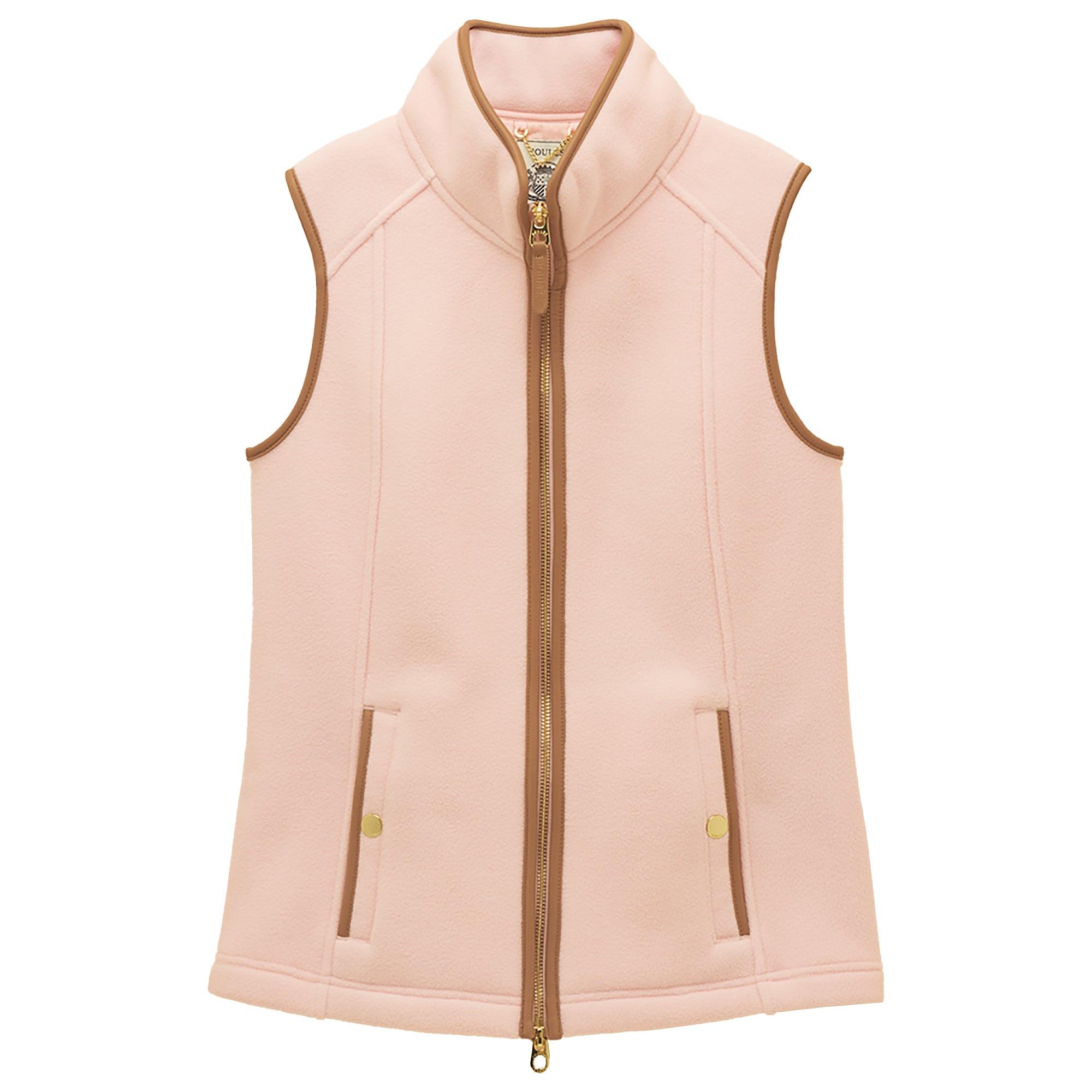 Product image 1 of 11 of Joules Women's Heritage Regular Fleece Gilet - Light Pink