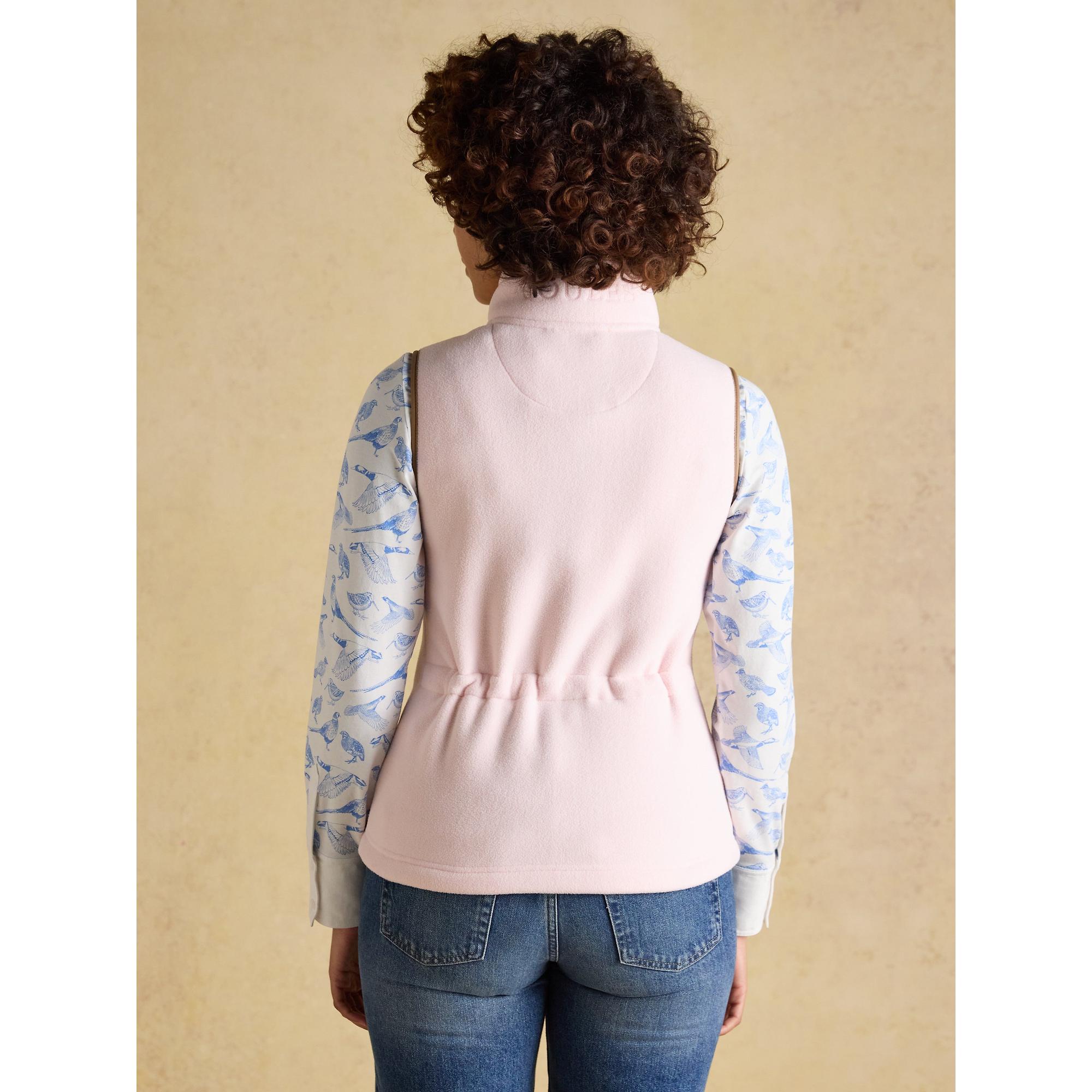 Product image 3 of 11 of Joules Women's Heritage Regular Fleece Gilet - Light Pink