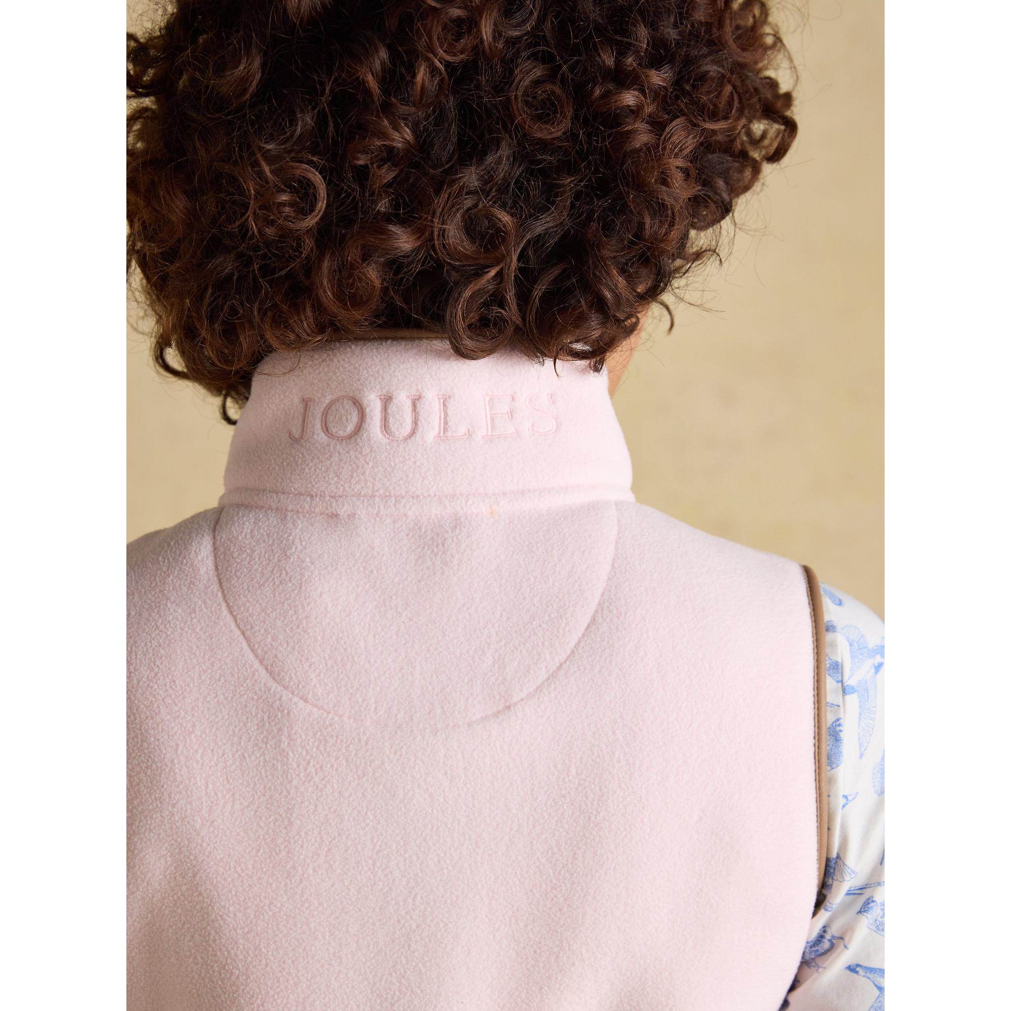Product image 10 of 11 of Joules Women's Heritage Regular Fleece Gilet - Light Pink