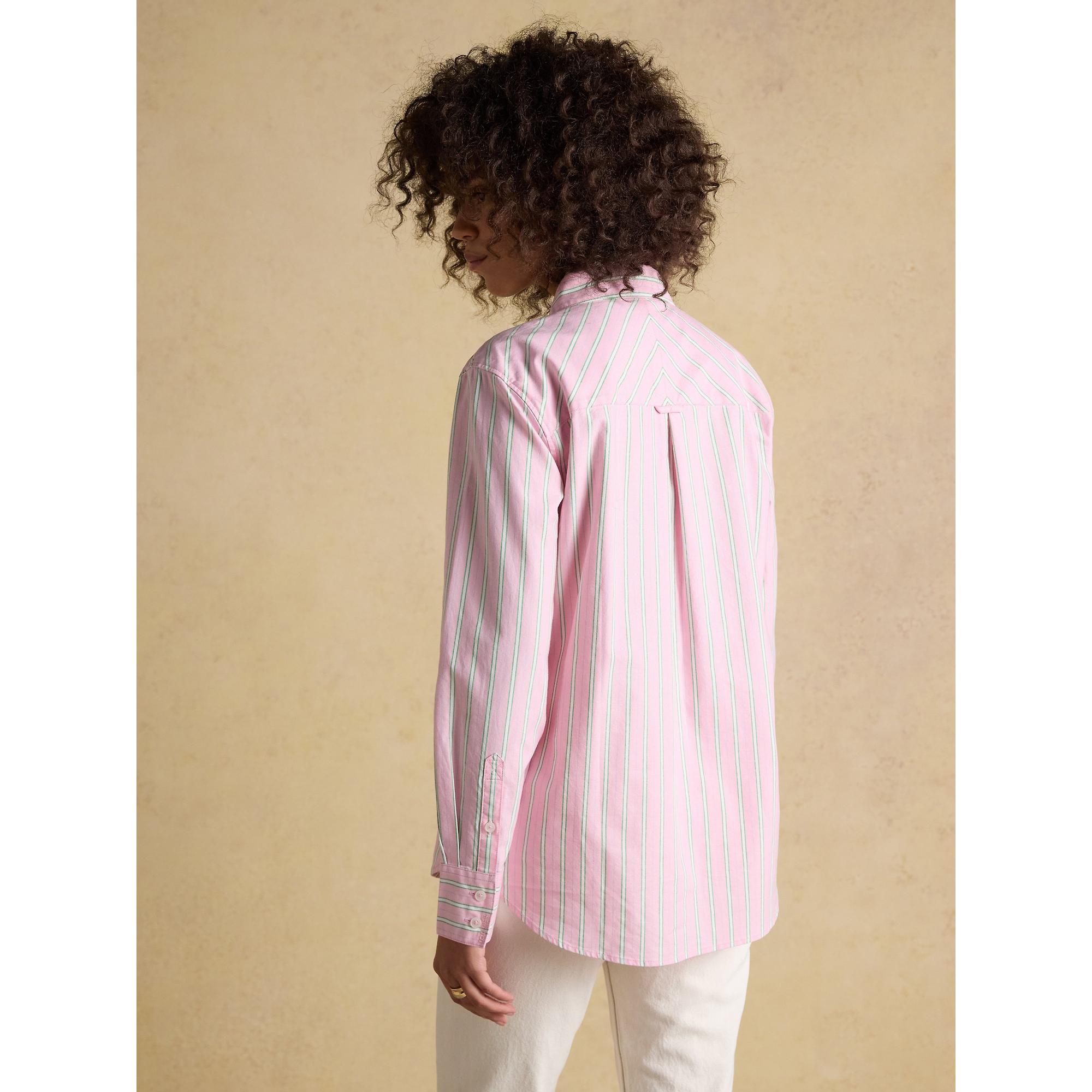 Product image 3 of 10 of Joules Women's Boyfriend Fit Oxford Shirt - Pink Striped