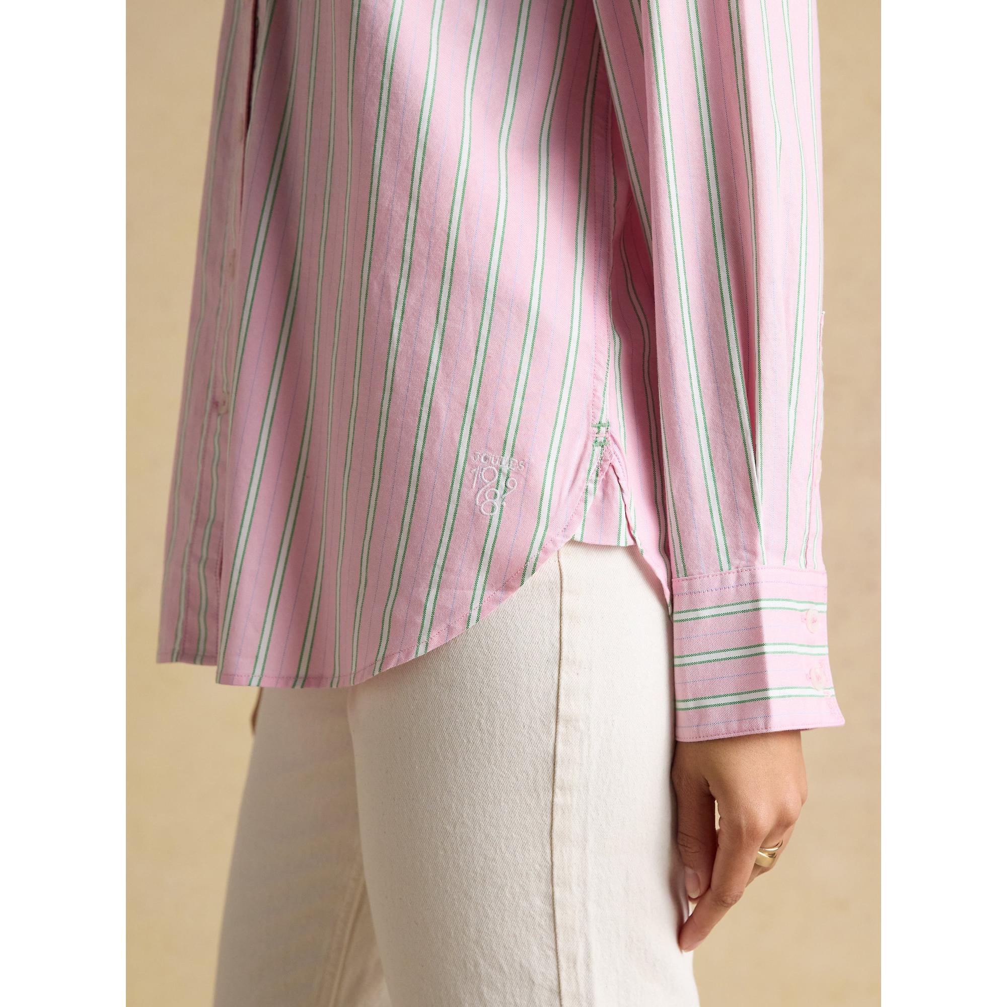 Product image 5 of 10 of Joules Women's Boyfriend Fit Oxford Shirt - Pink Striped
