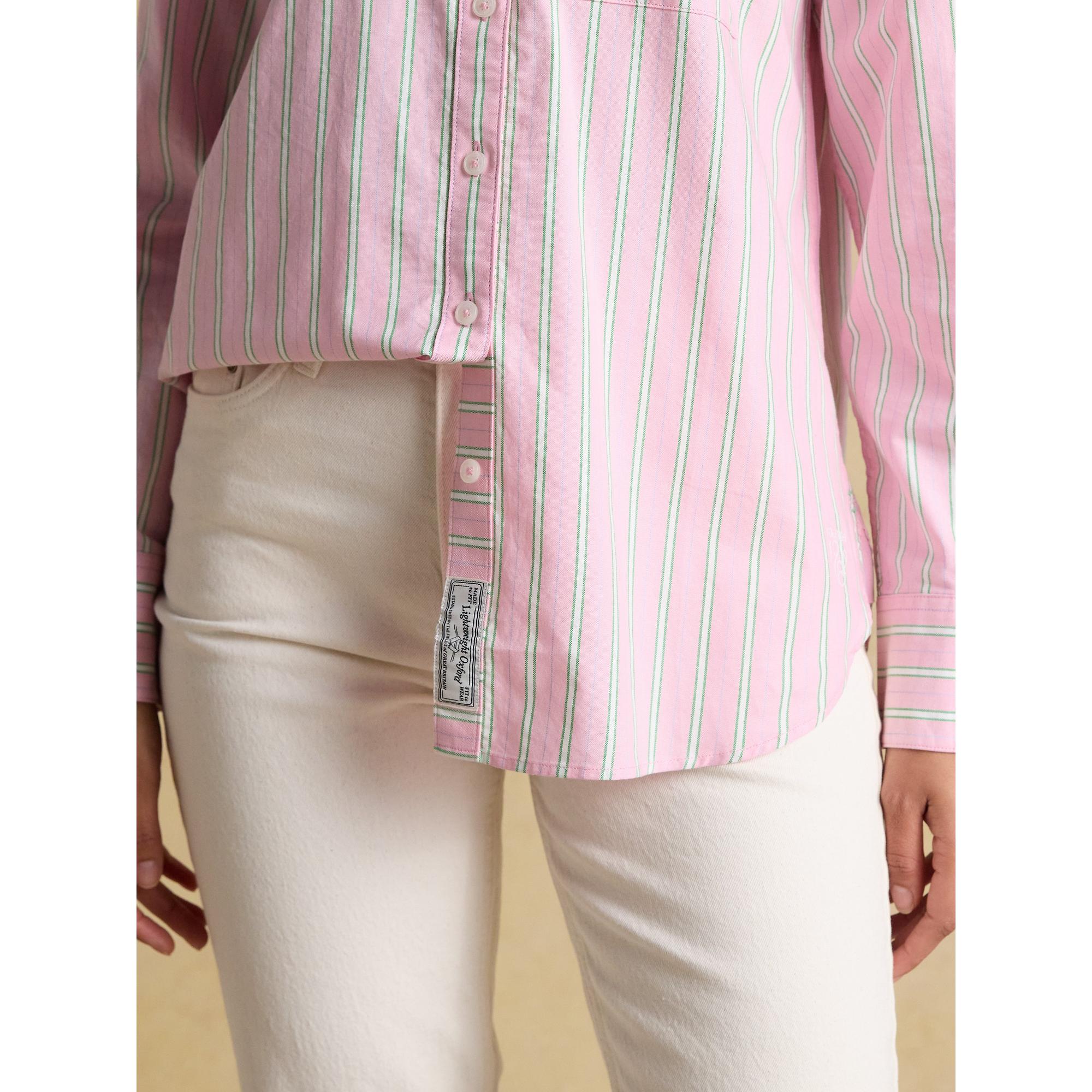Product image 8 of 10 of Joules Women's Boyfriend Fit Oxford Shirt - Pink Striped