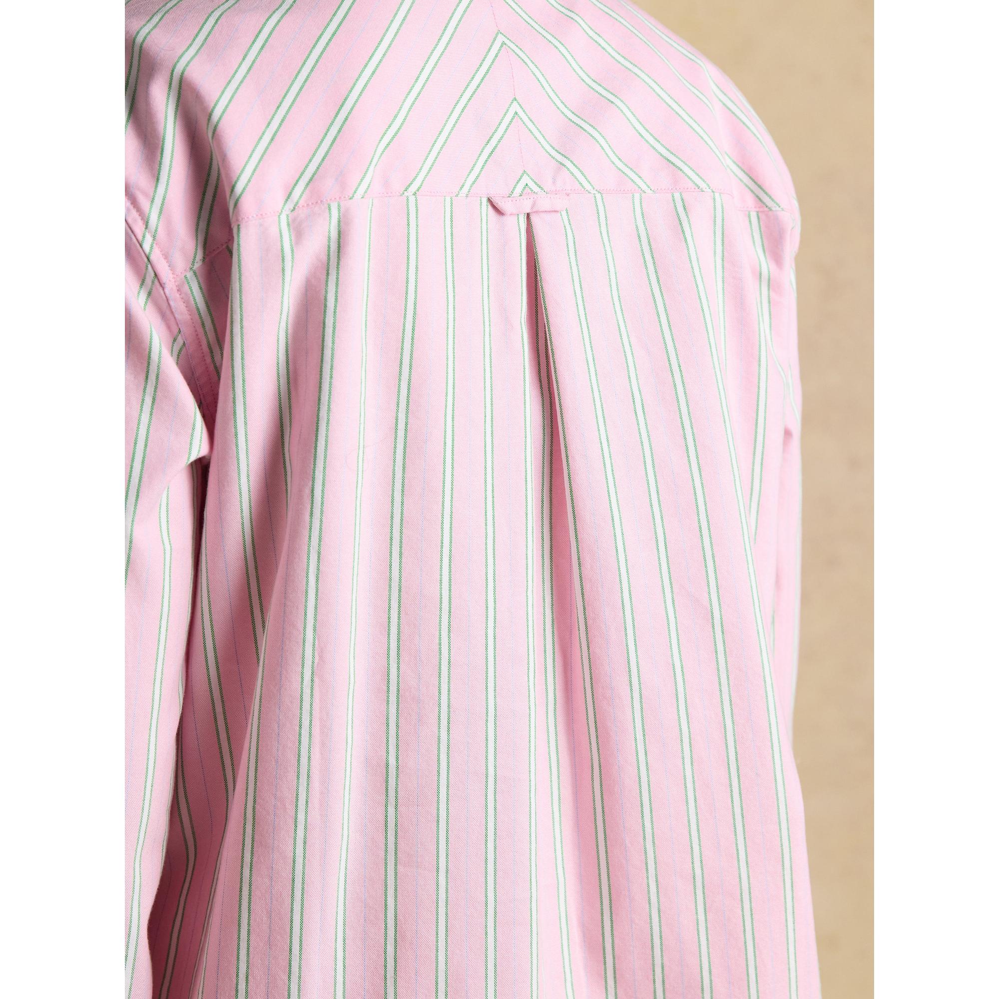 Product image 10 of 10 of Joules Women's Boyfriend Fit Oxford Shirt - Pink Striped