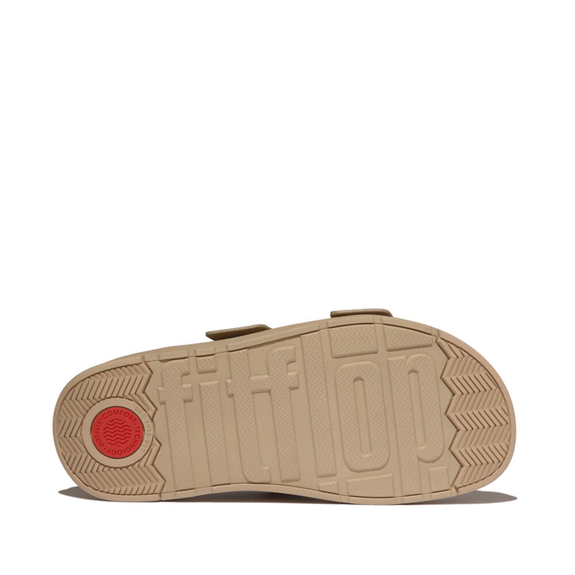 Product image 6 of 8 of FitFlop Women's GEN-FF Buckle Two-Bar Suede Slides - Cappuccino