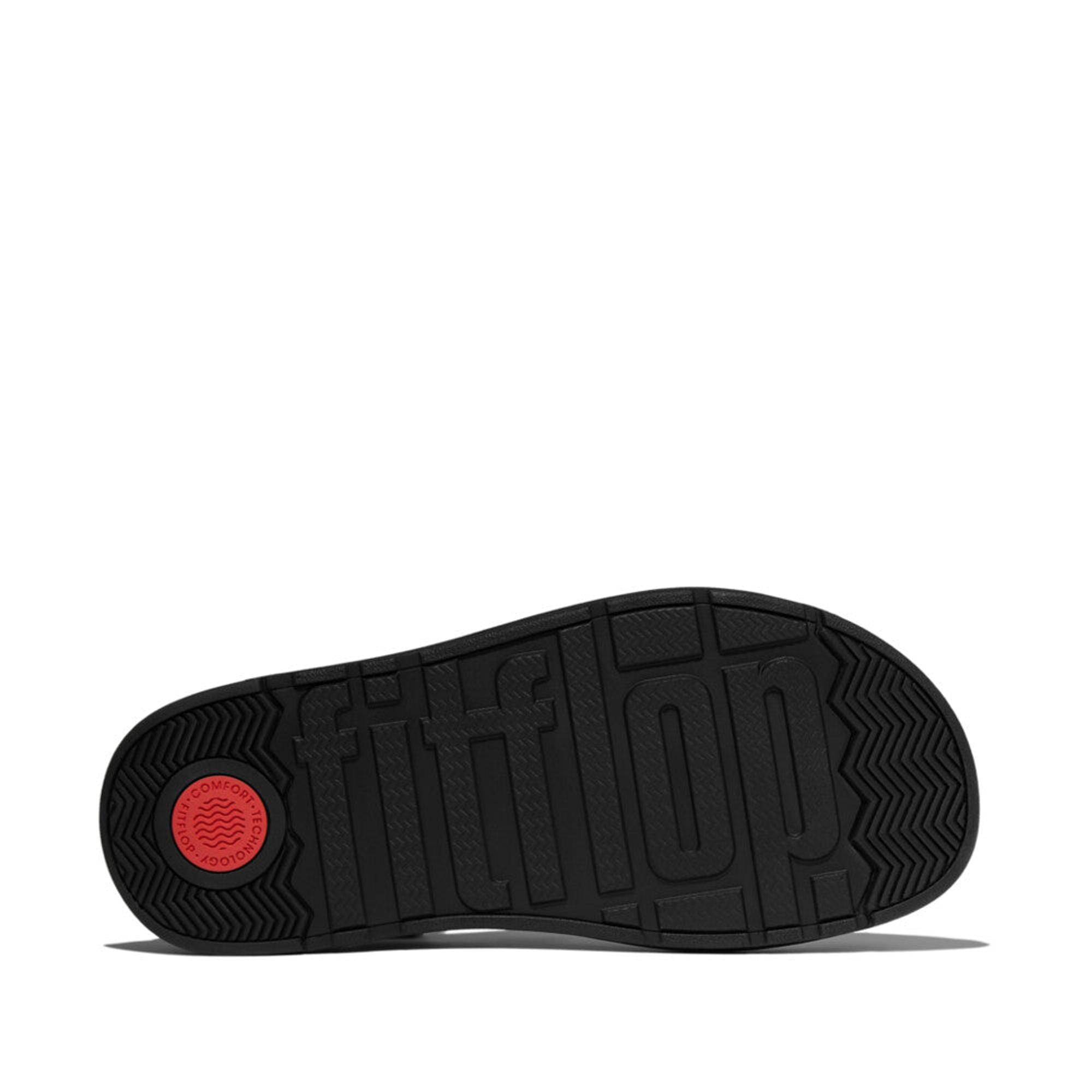 Product image 5 of 7 of FitFlop Women's GEN-FF Tumbled-Leather Fisherman Sandals - Silver