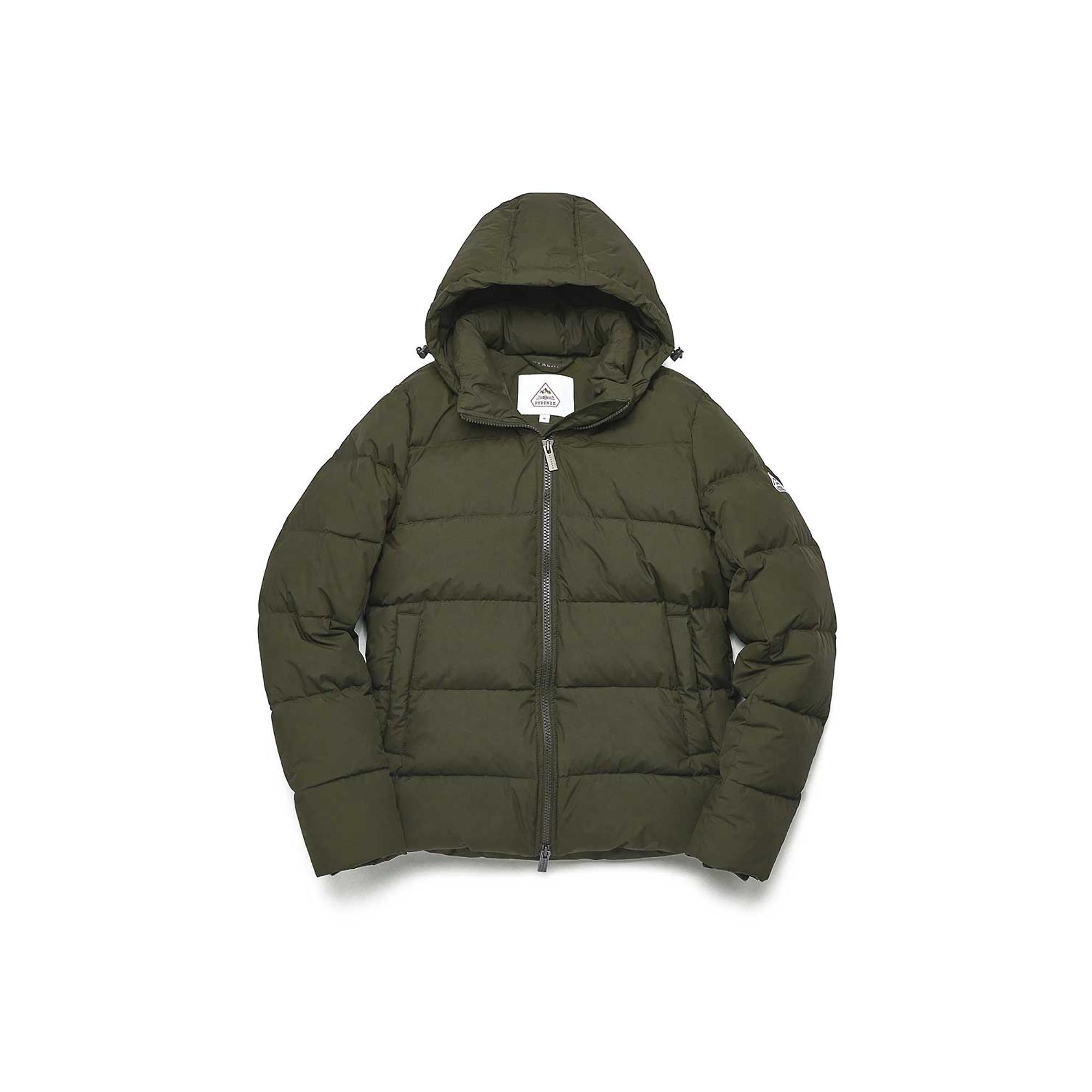 Product image 7 of 8 of Pyrenex Men's Spoutnic Down Jacket with Removable Hood - Deep Khaki