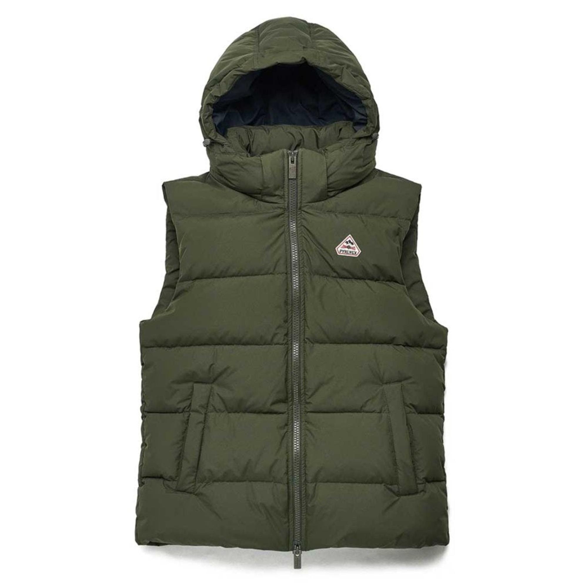 Product image 1 of 8 of Pyrenex Unisex Spoutnic Mini Ripstop Down Vest - Deep Khaki