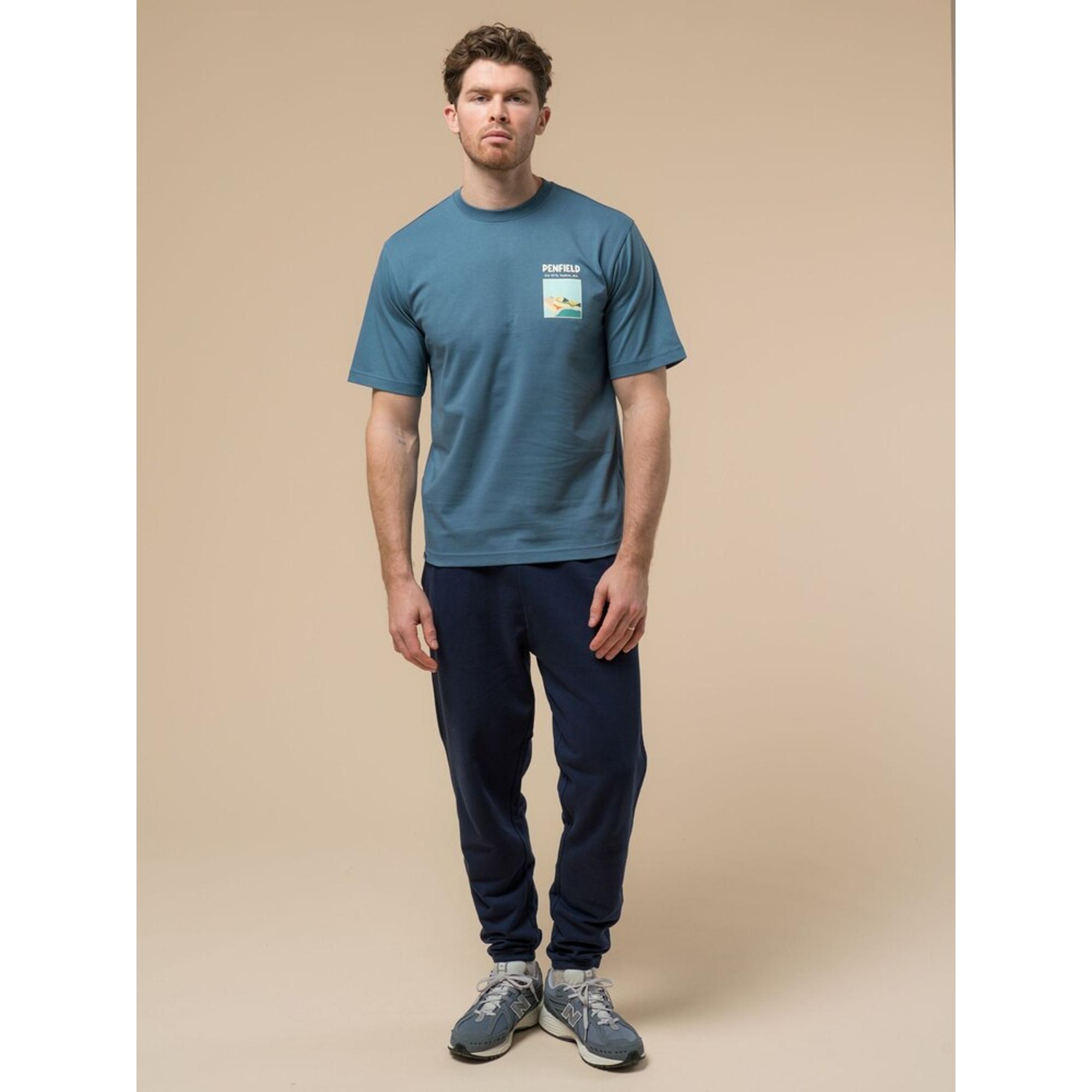 Product image 3 of 6 of Penfield Men's Block Landscape Graphic T-Shirt - Blue