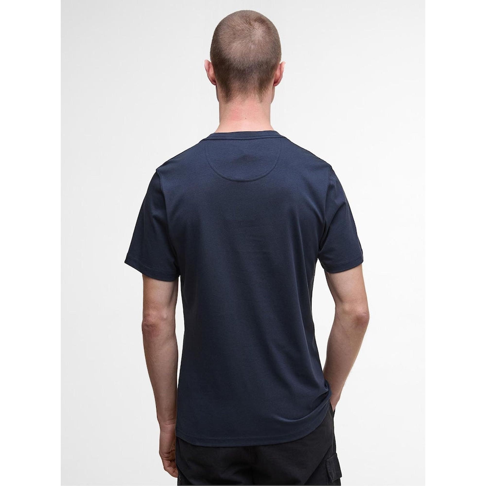Product image 3 of 6 of Barbour International Men's Small Logo T-Shirt - Dark Navy