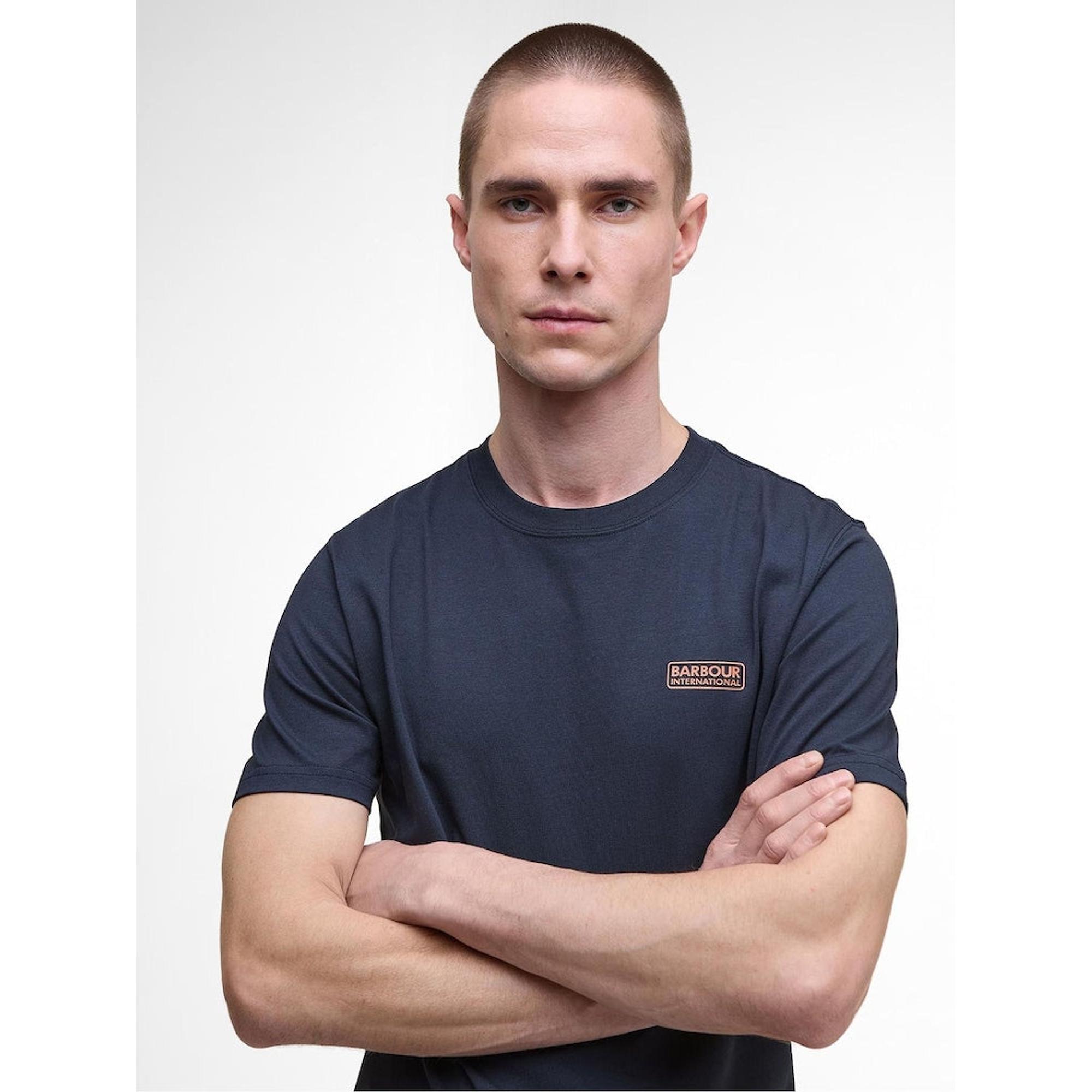 Product image 5 of 6 of Barbour International Men's Small Logo T-Shirt - Dark Navy