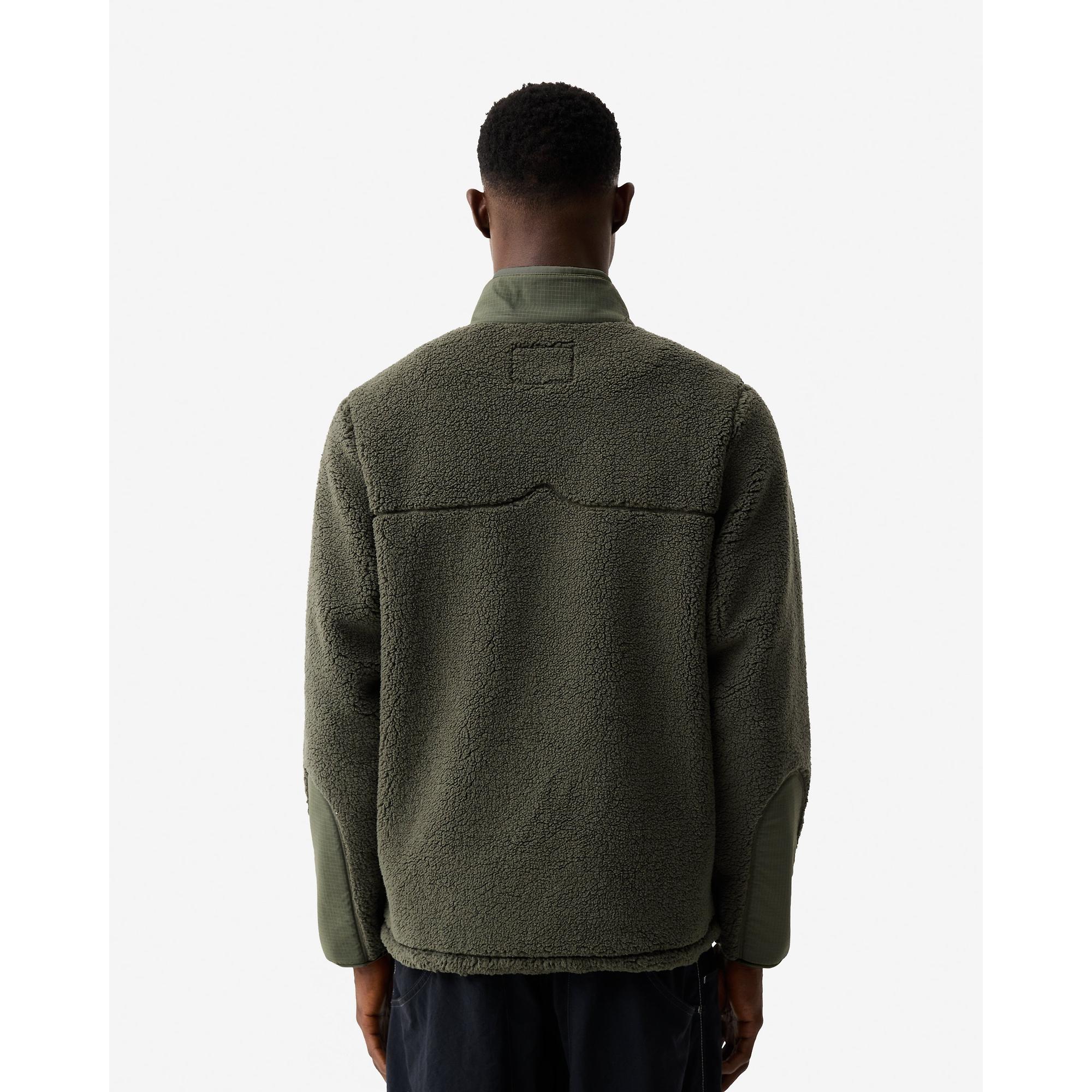 Product image 3 of 4 of Hunter Men's Athol Half Zip Borg Fleece Jacket - Kambaba