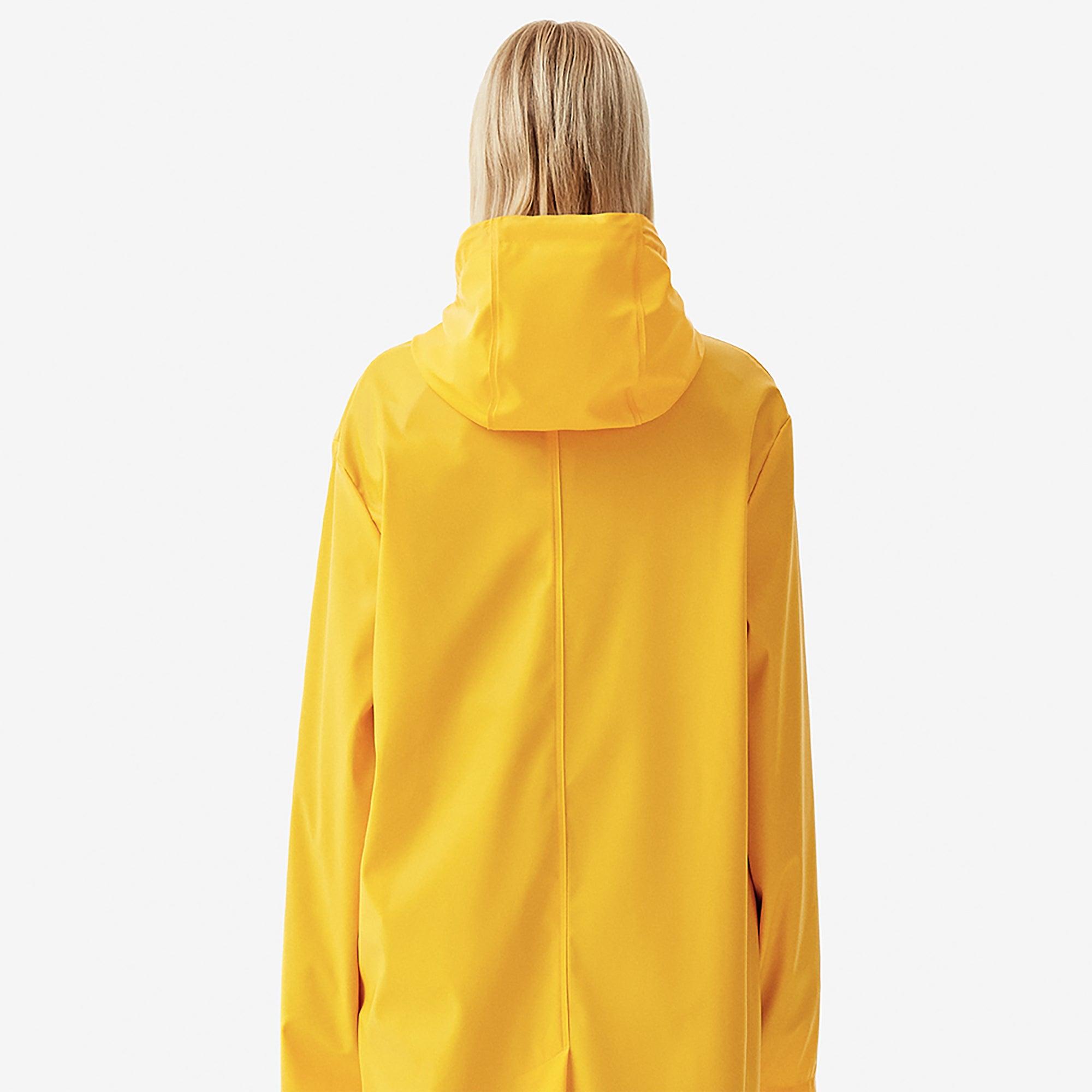 Product image 4 of 8 of Hunter Unisex Downpour Andrea PU Rain Coat - Gold Fusion