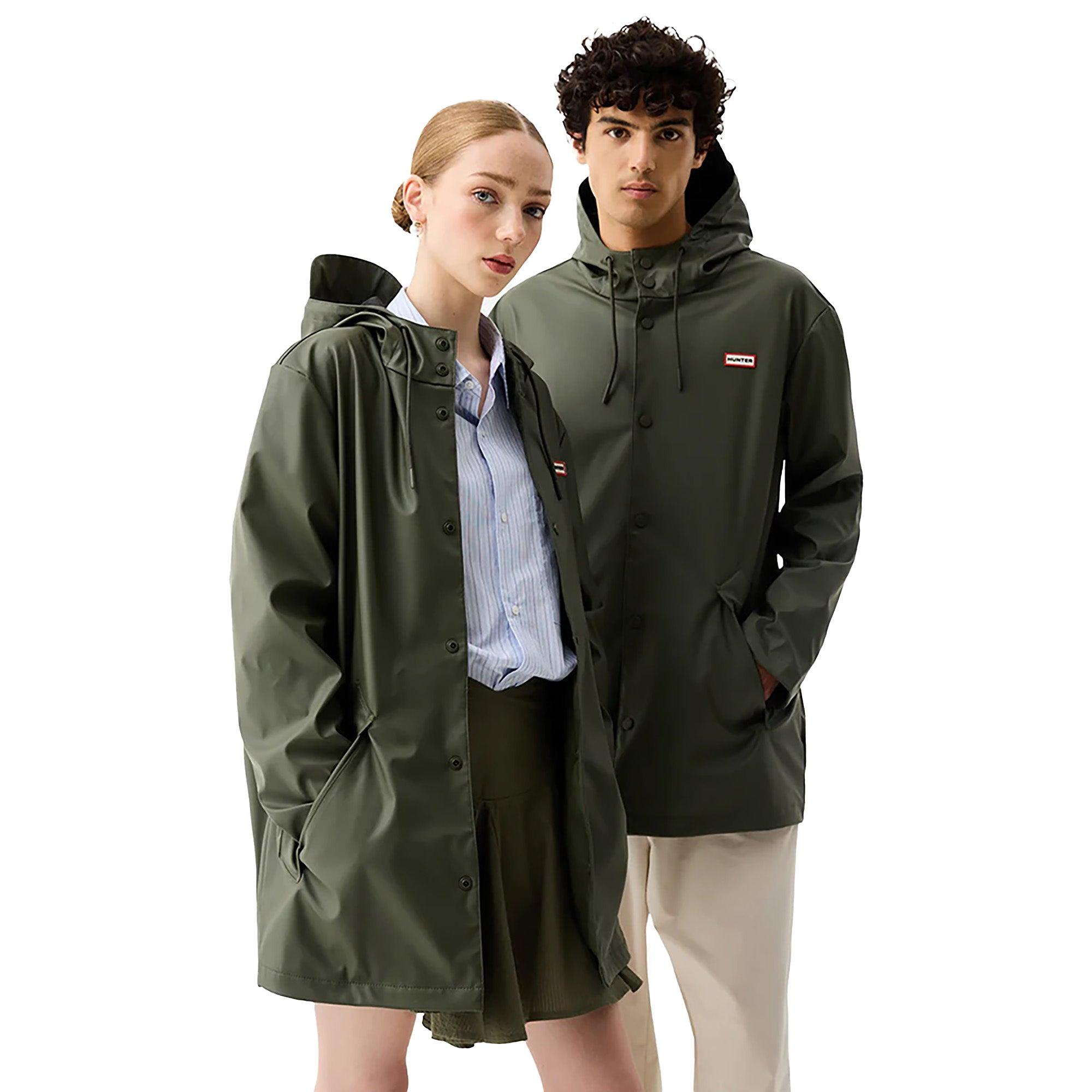 Product image 1 of 9 of Hunter Unisex Downpour Jo Pu Rain Parka - Kambaba