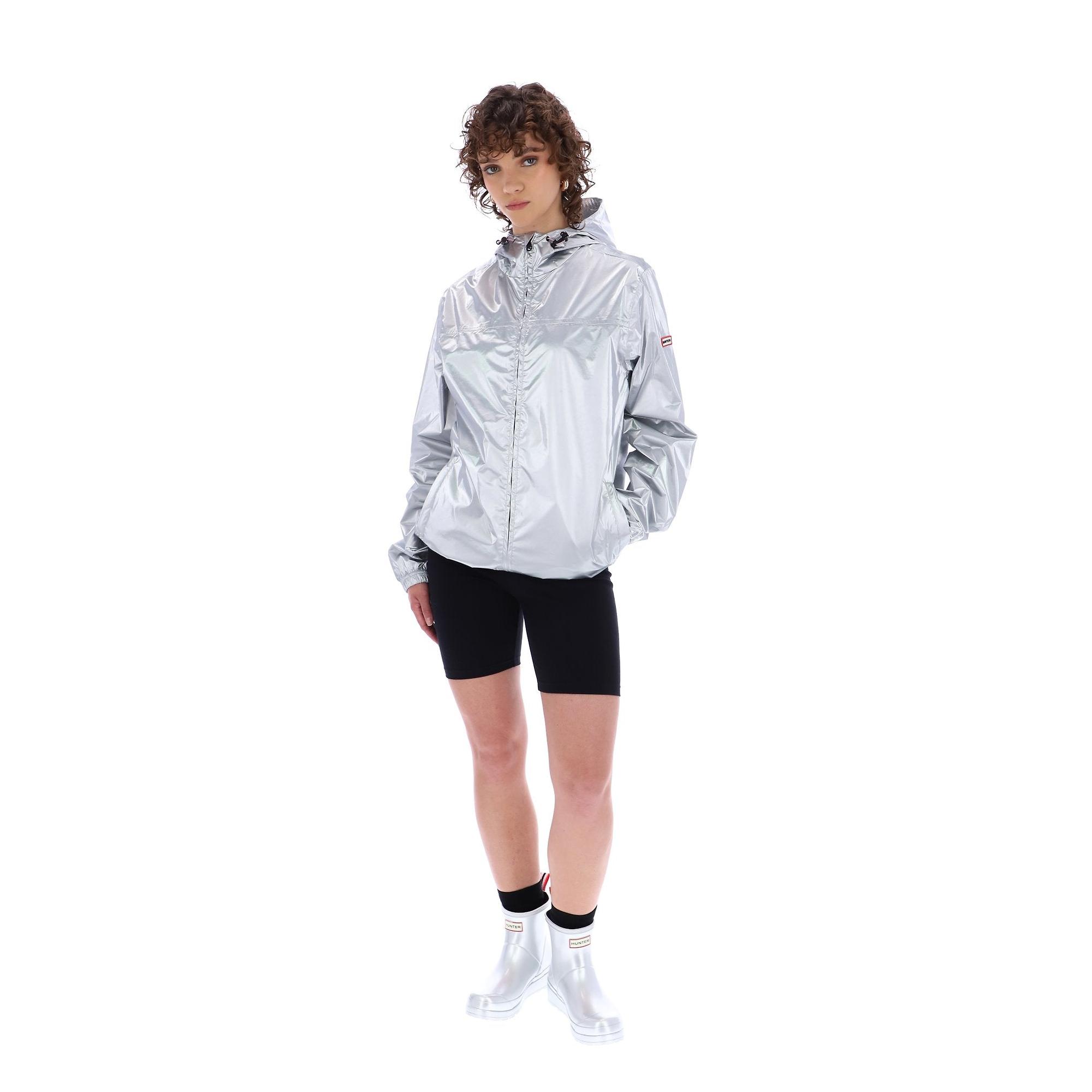 Product image 11 of 14 of Hunter Unisex Metallic Packable Jacket - Silver