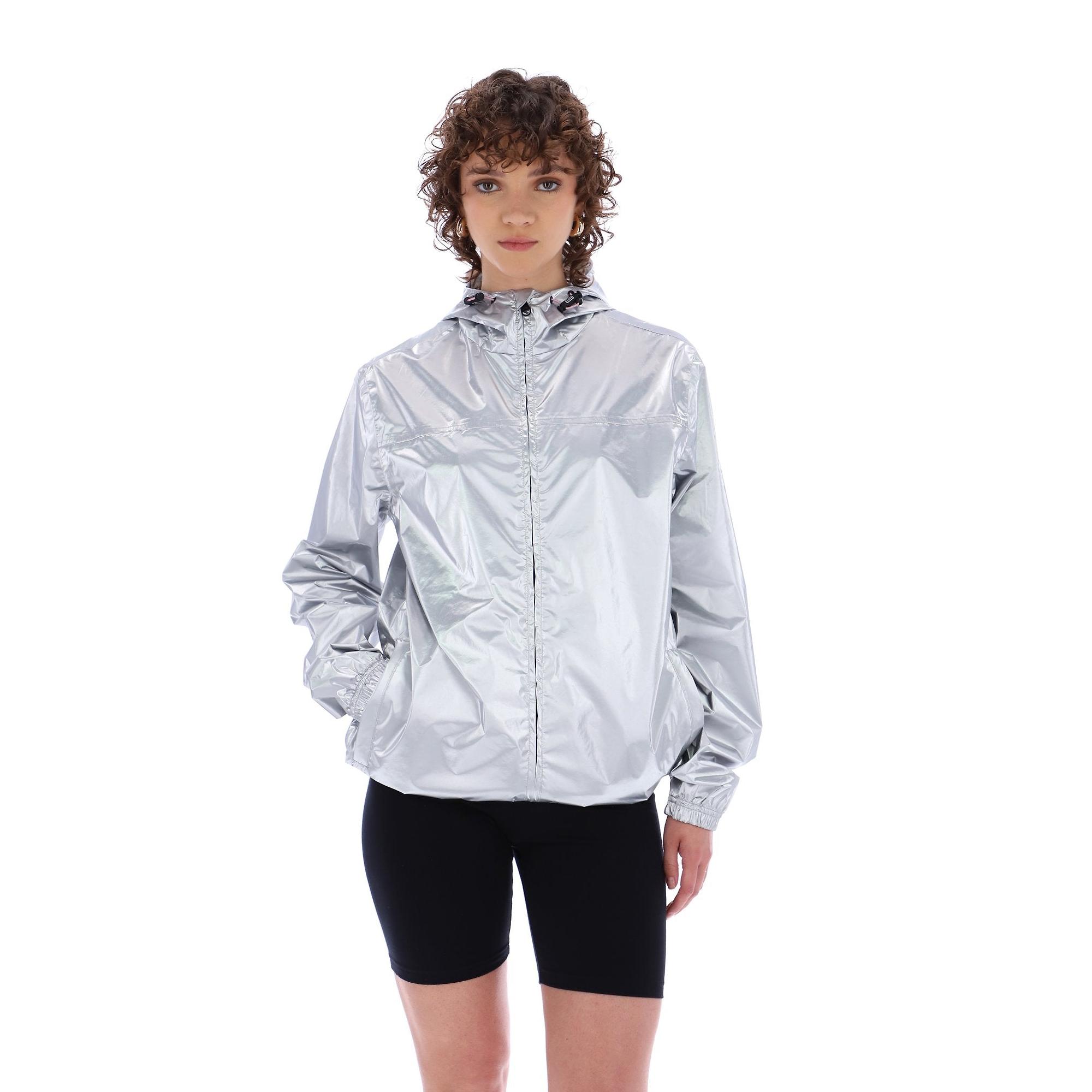 Product image 12 of 14 of Hunter Unisex Metallic Packable Jacket - Silver