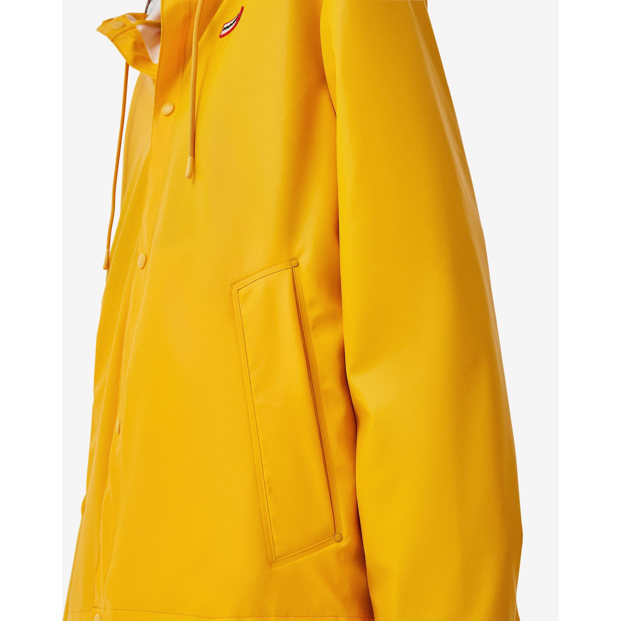 Product image 5 of 12 of Hunter Unisex Downpour Izzy Pu Hooded Jacket - Gold Fusion