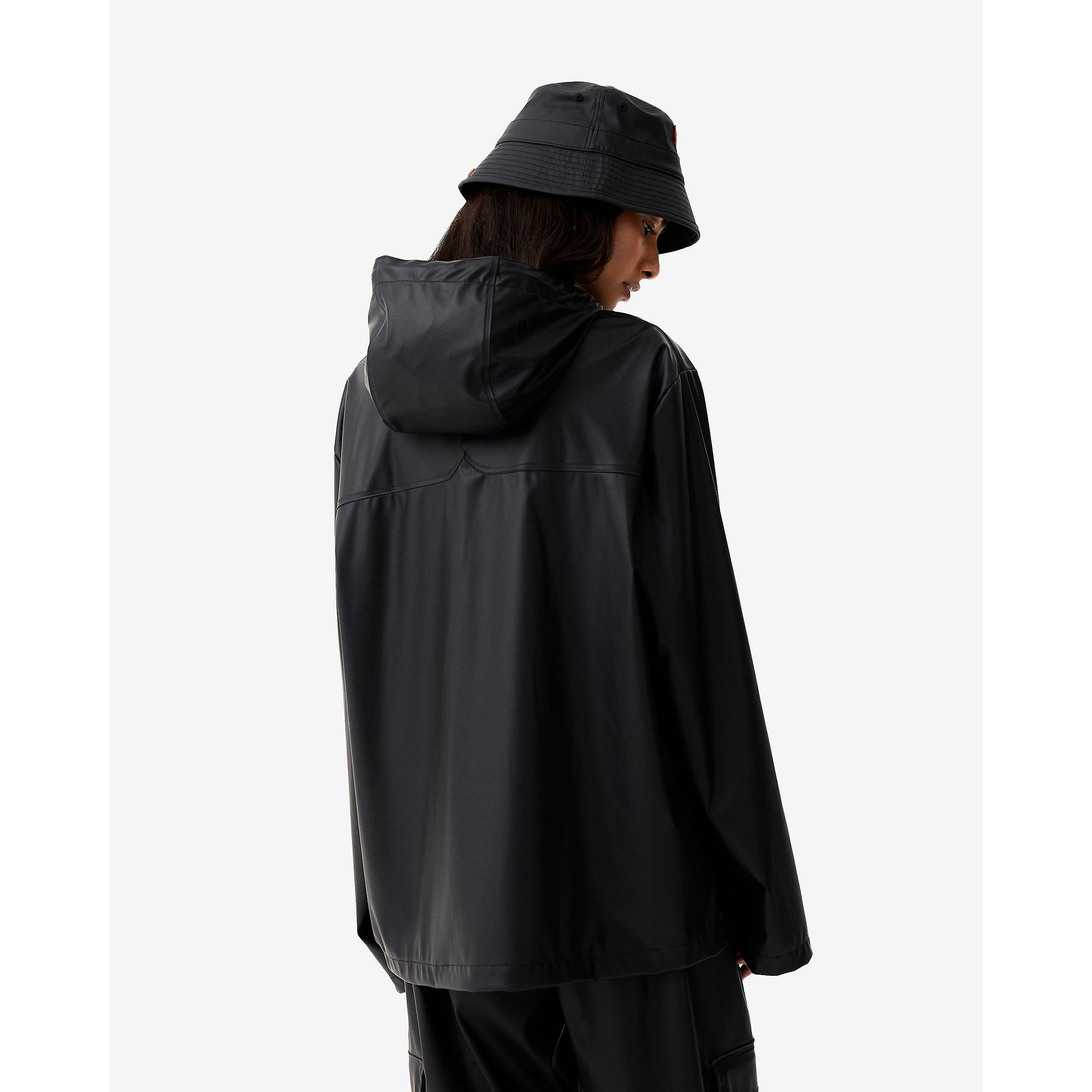 Product image 15 of 16 of Hunter Unisex Downpour Izzy Pu Hooded Jacket - Black