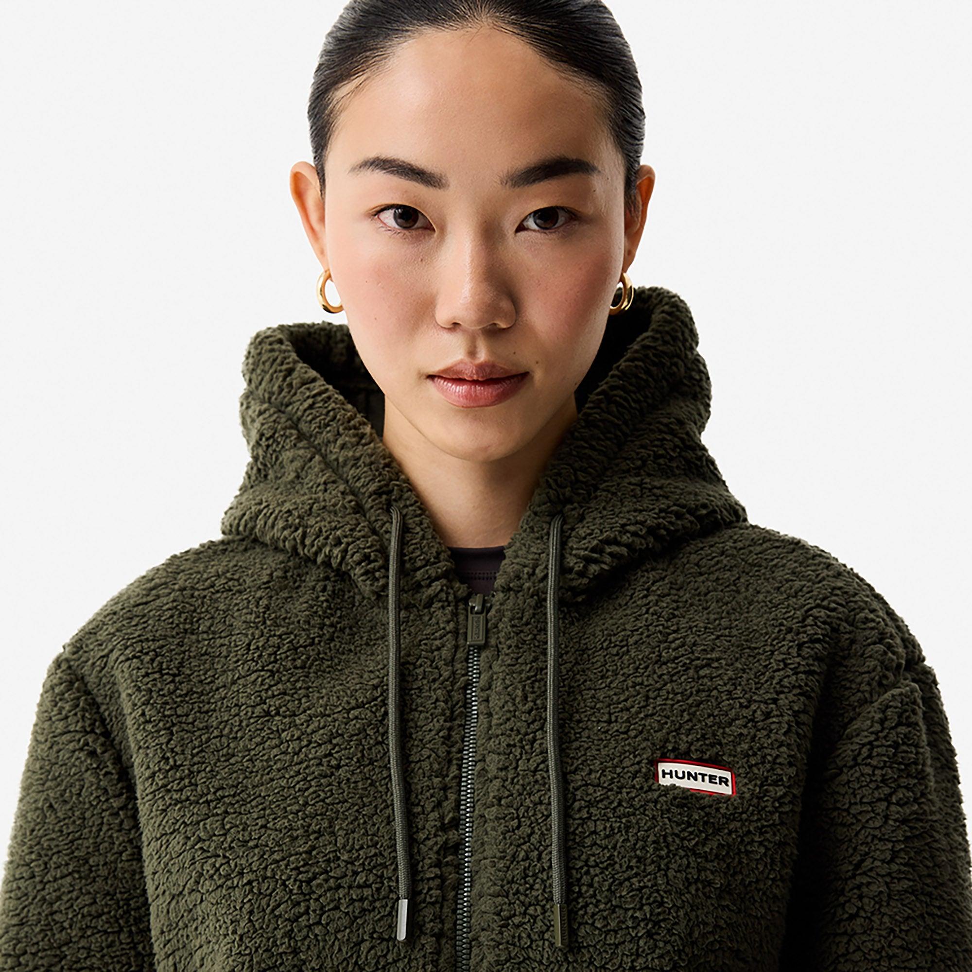 Product image 4 of 6 of Hunter Women's Bonelle Borg Fleece Hoodie Jacket - Kambaba