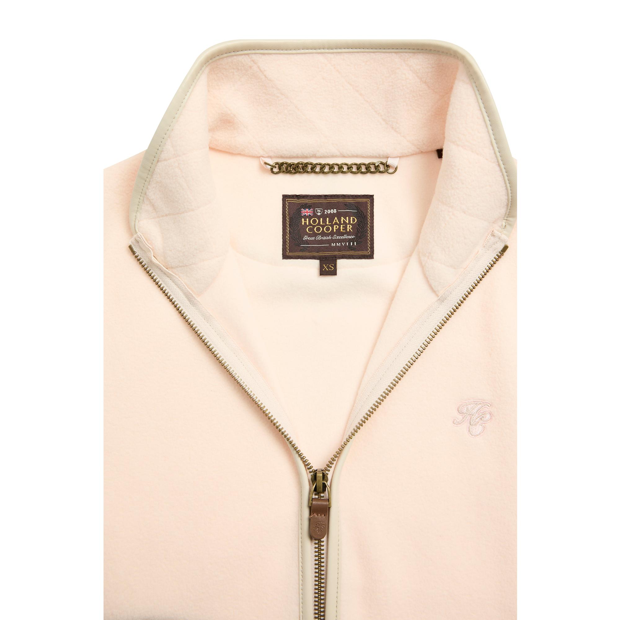 Product image 6 of 8 of Holland Cooper Women's Country Fleece Gilet - Palest Pink