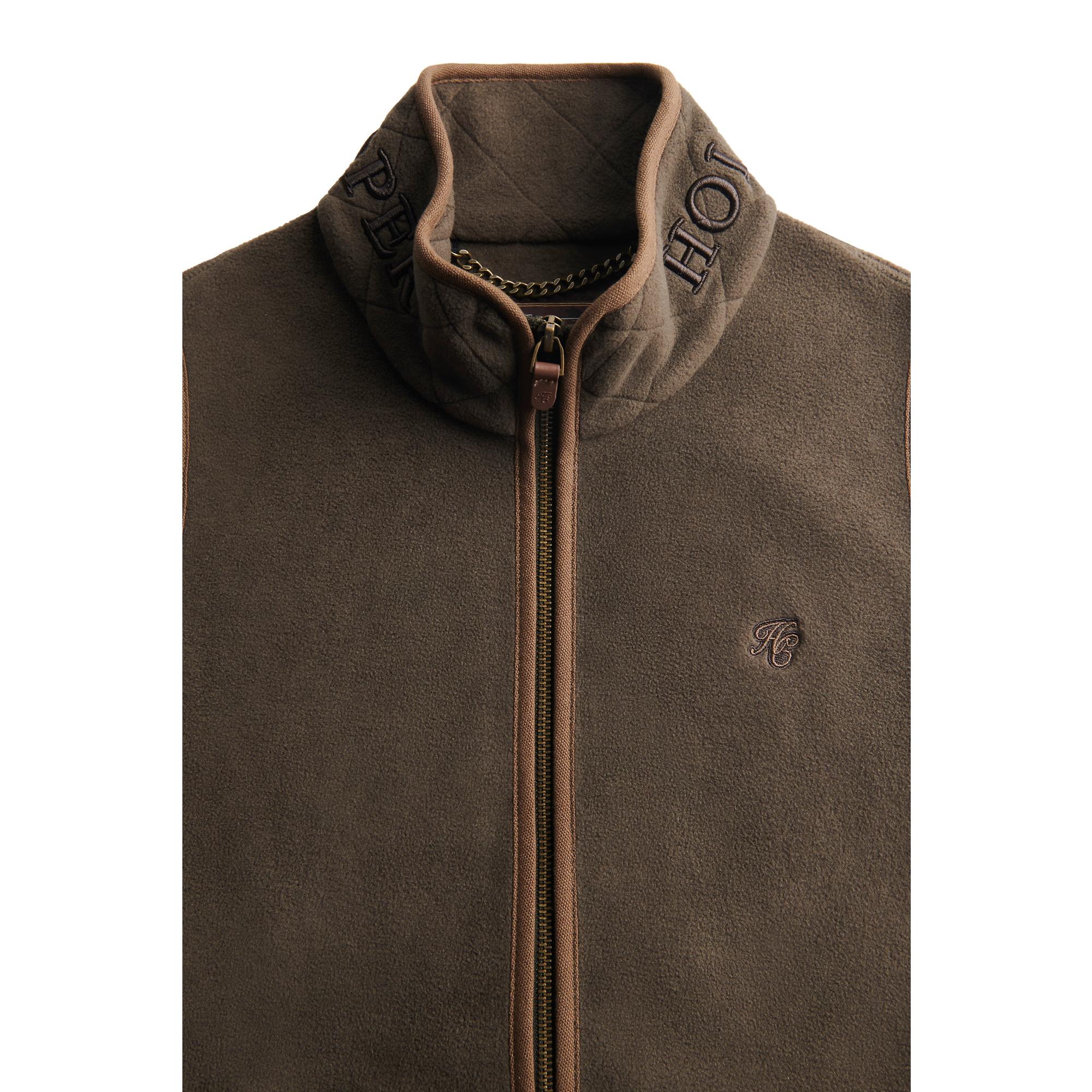 Product image 8 of 10 of Holland Cooper Women's Country Longline Fleece Gilet - Khaki