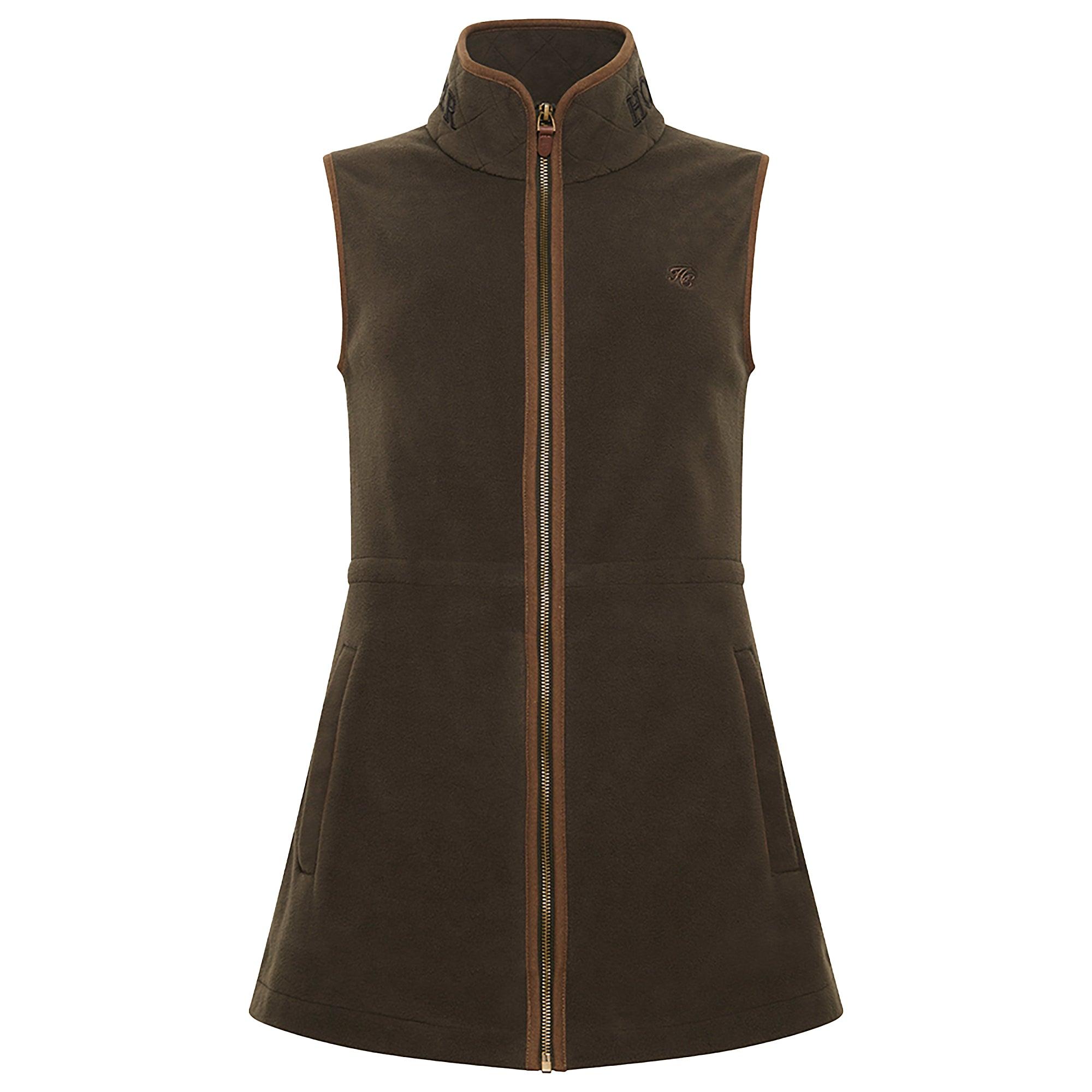Product image 1 of 10 of Holland Cooper Women's Country Longline Fleece Gilet - Khaki