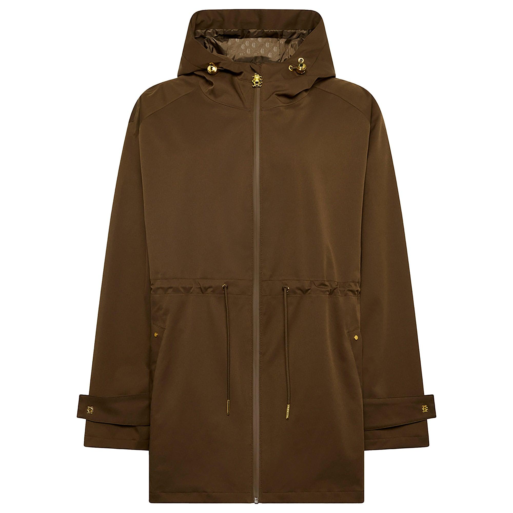 Product image 1 of 12 of Holland Cooper Women's One-Size Lightweight Waterproof Parka - Chestnut
