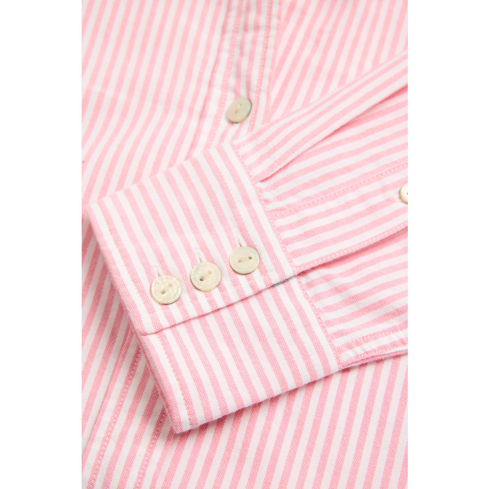 Product image 9 of 16 of Holland Cooper Women's Oxford Shirt - City Pink Stripe