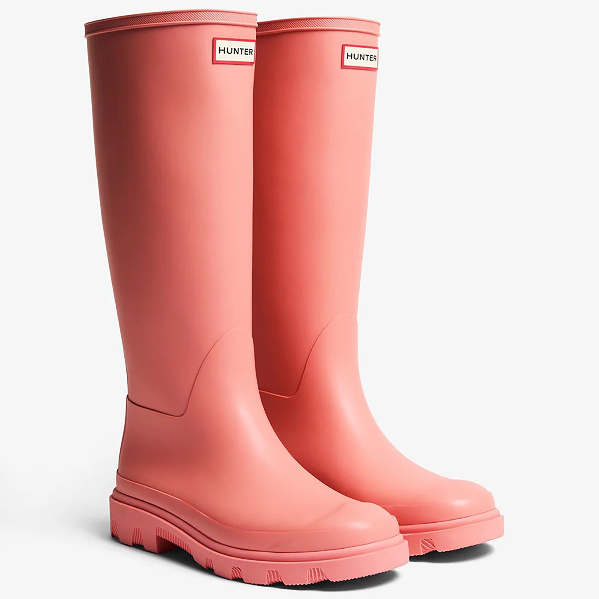 Product image 2 of 4 of Hunter Unisex Downpour Tall Wellington Boots - Terracotta