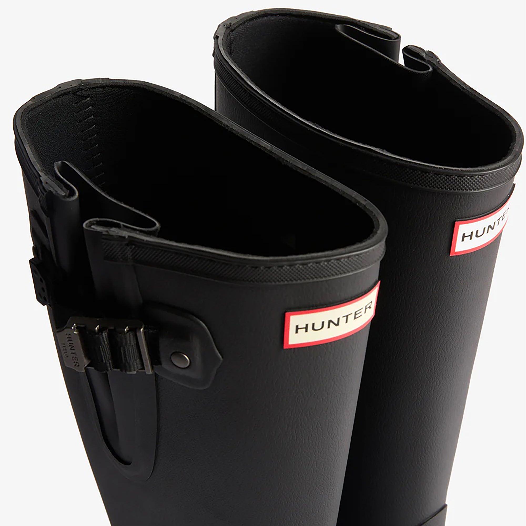 Product image 5 of 5 of Hunter Unisex Field Downpour Adjustable Neoprene Lined Boots - Black
