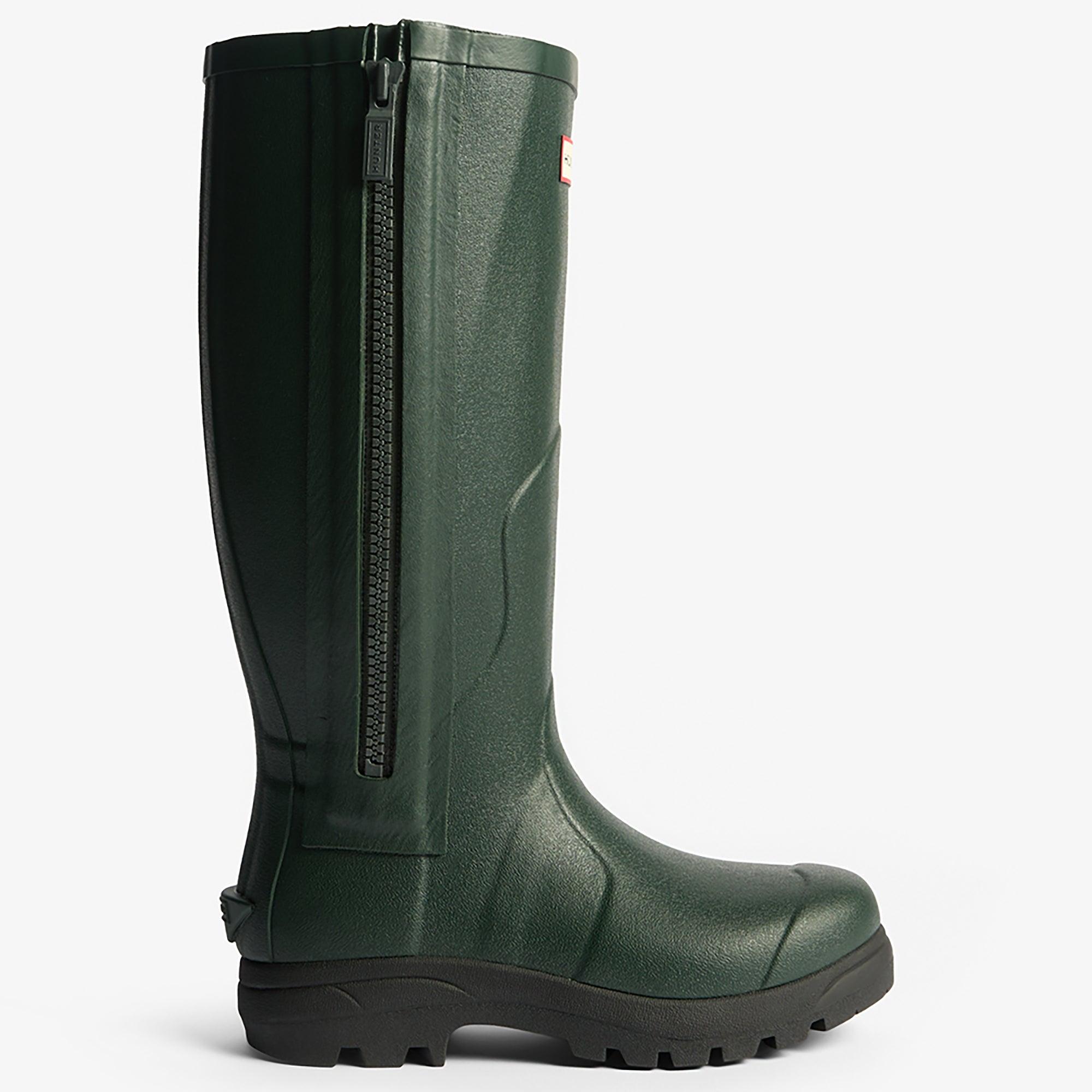 Product image 5 of 6 of Hunter Unisex Balmoral MkII Full Zip Boots - Dark Olive/Black