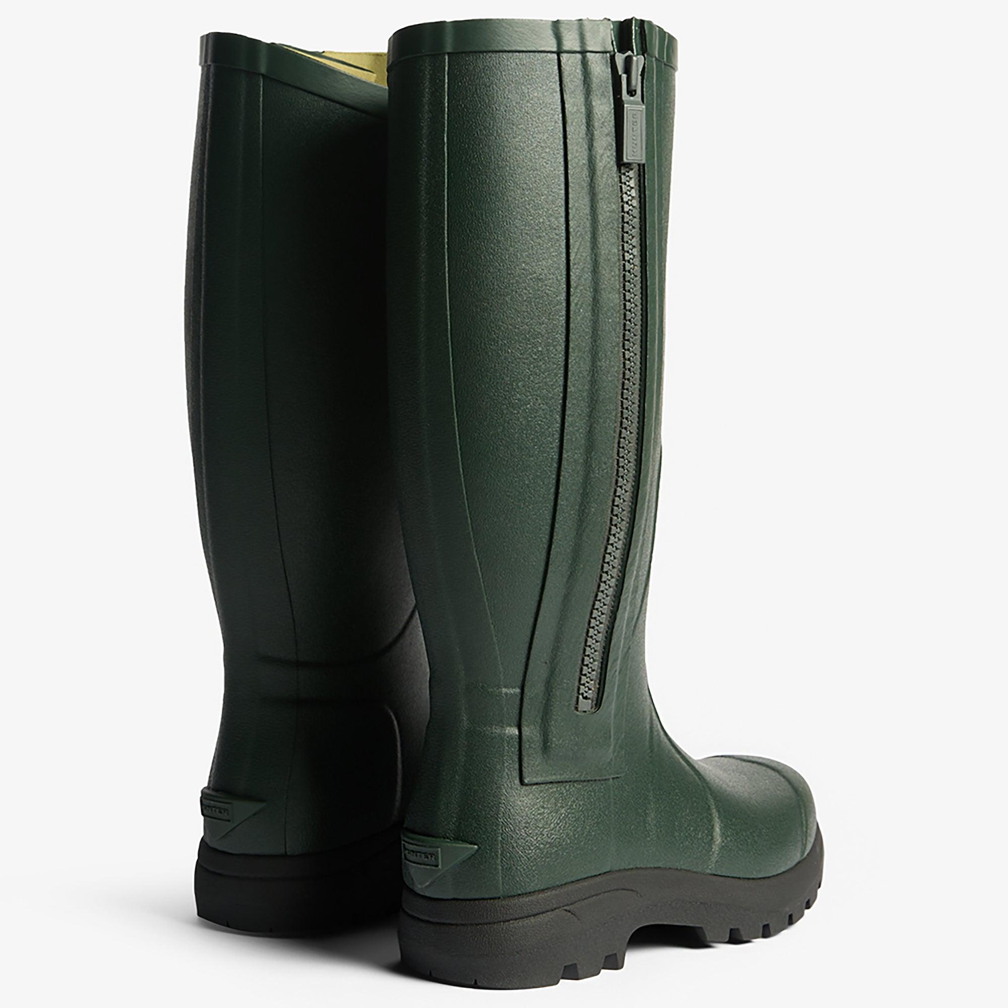 Product image 3 of 6 of Hunter Unisex Balmoral MkII Full Zip Boots - Dark Olive/Black