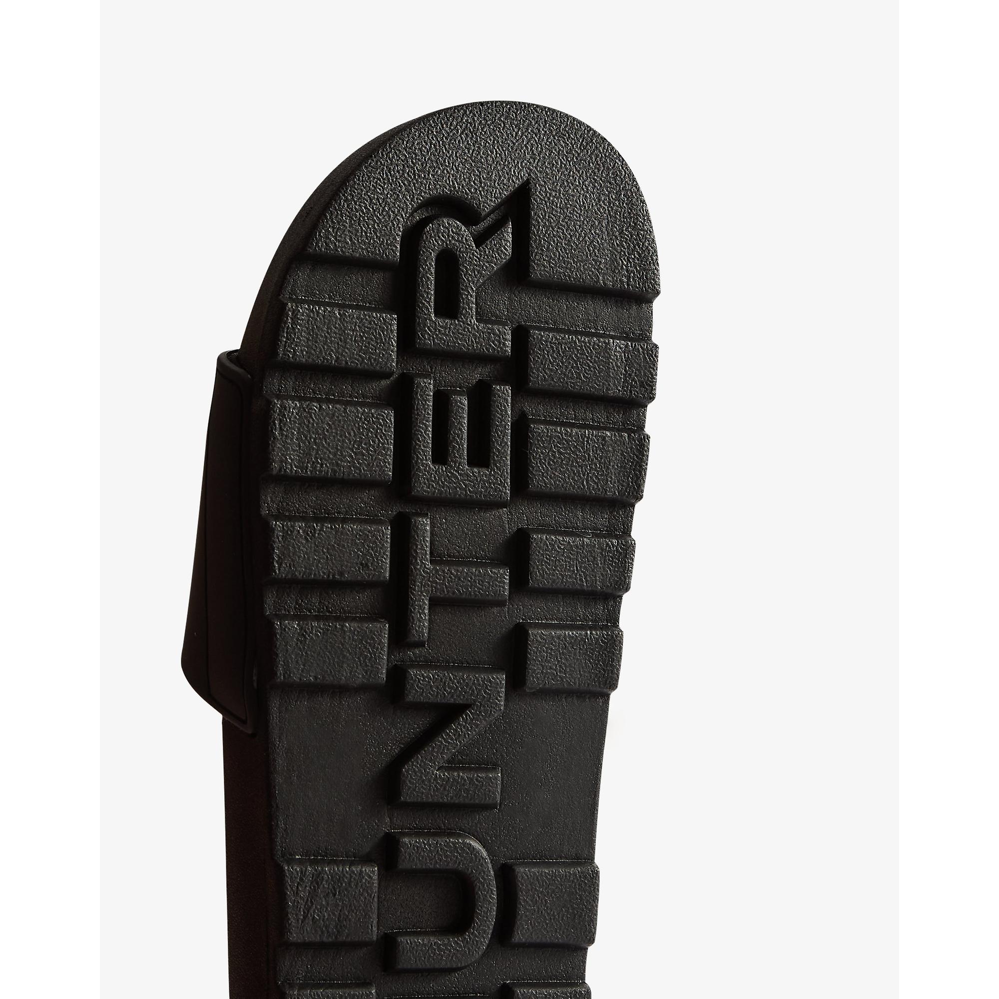 Product image 4 of 5 of Hunter Unisex Core Embossed Silicone Logo Sliders - Black