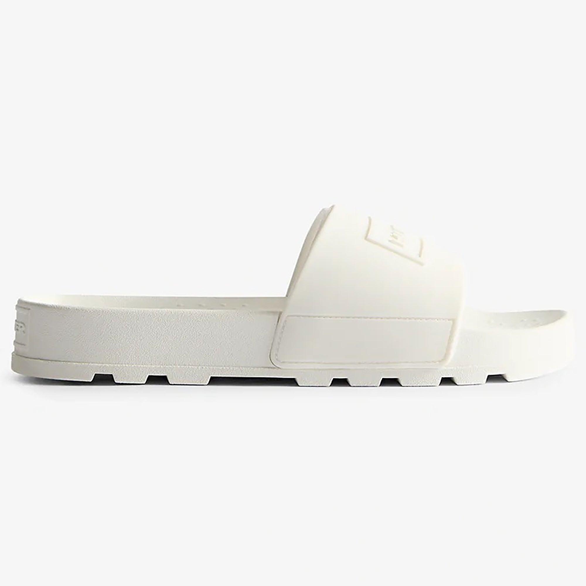 Product image 1 of 5 of Hunter Unisex Core Embossed Silicone Logo Sliders - Hunter White