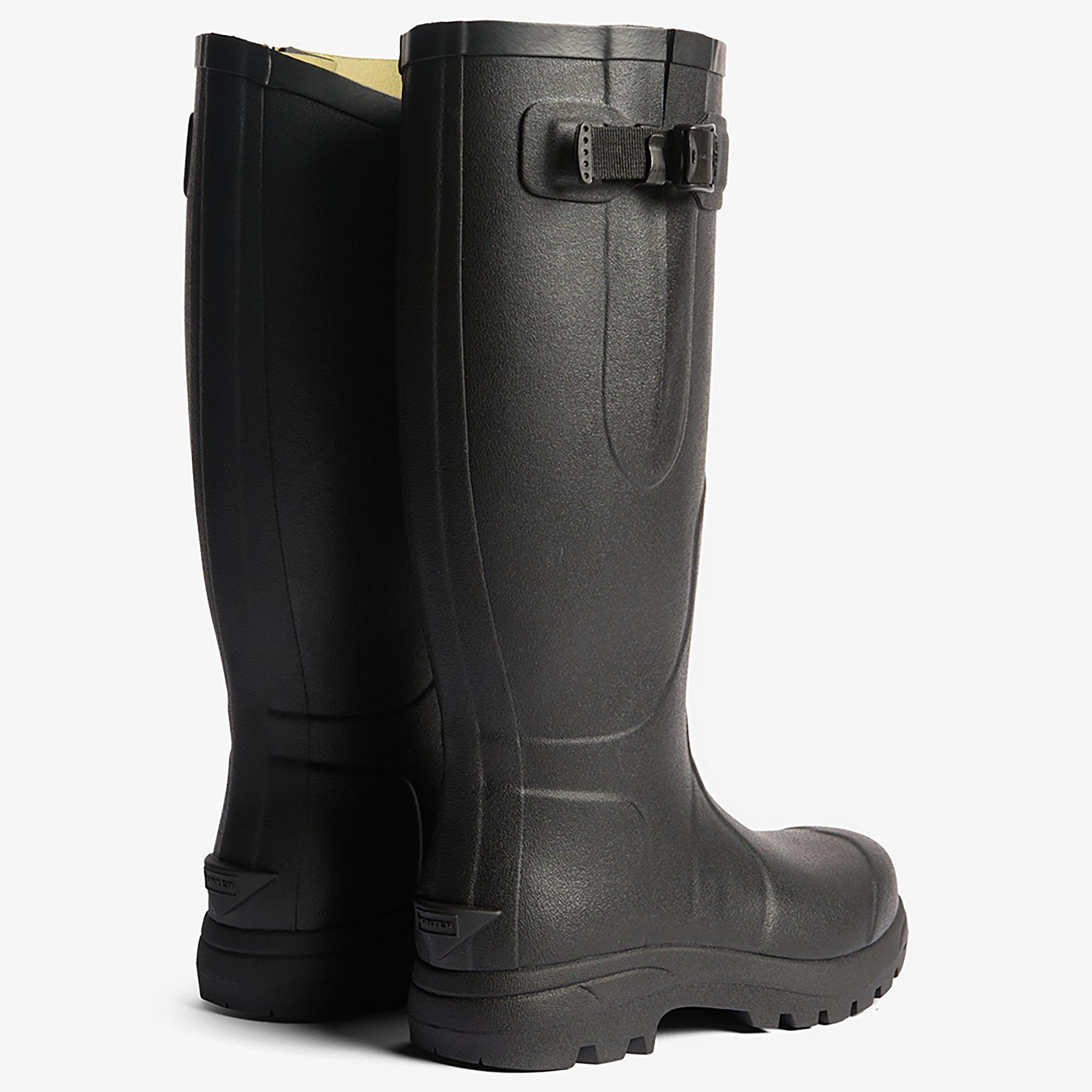 Product image 3 of 6 of Hunter Unisex Balmoral MkII Side Adjustable Boots - Black