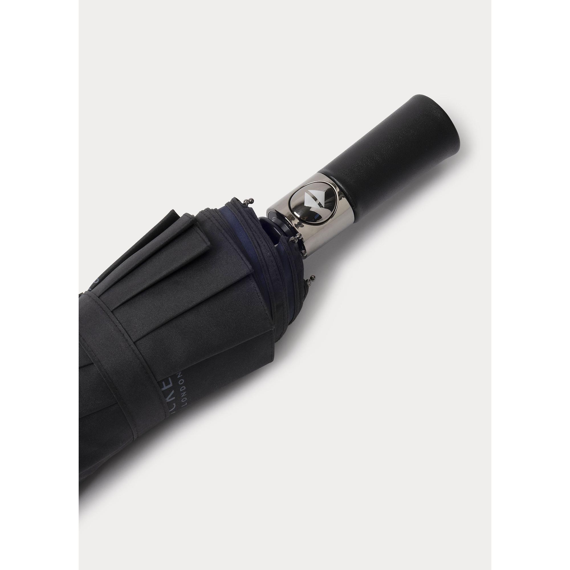 Product image 3 of 4 of Hackett Men's Auto O&C Folding Umbrella - Black