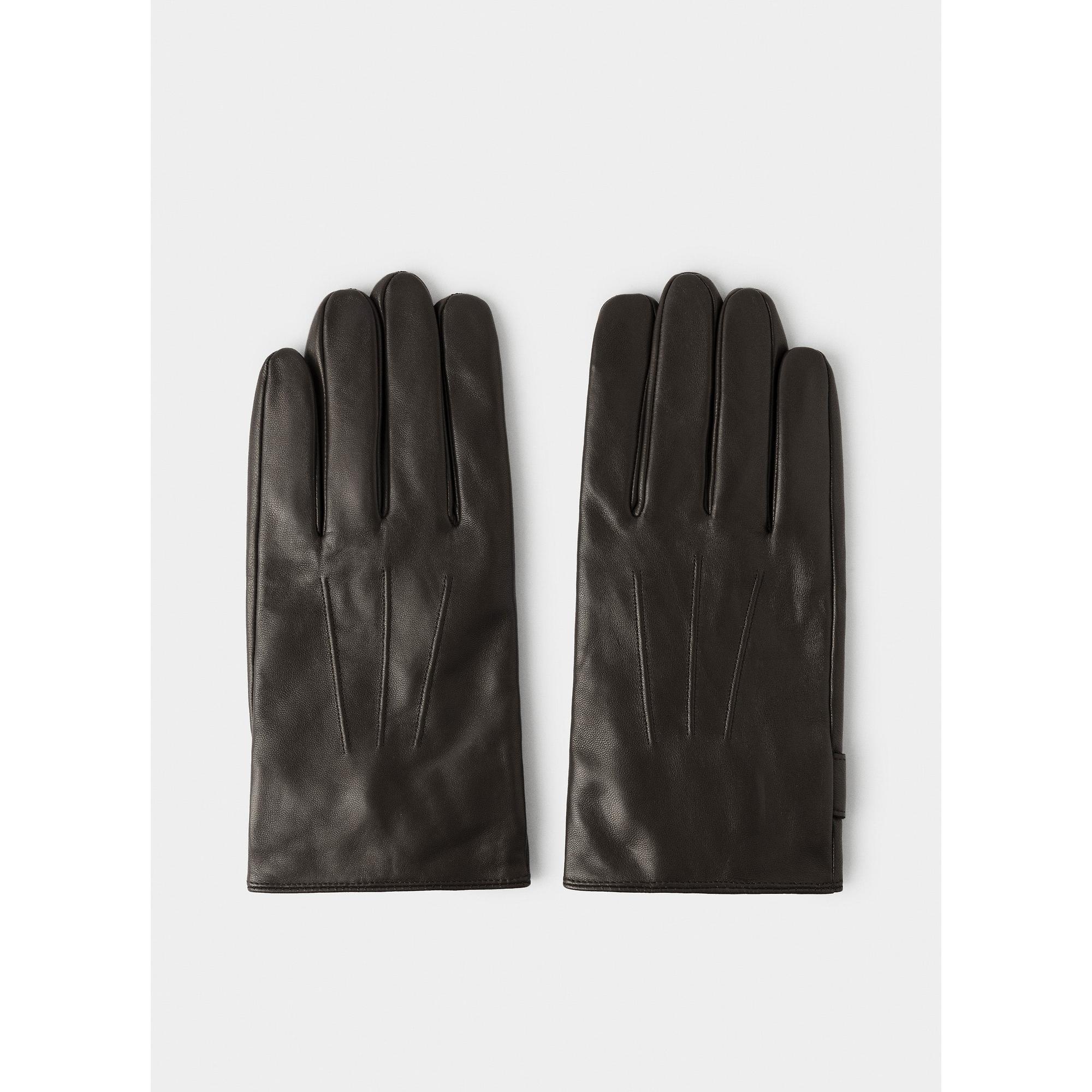 Product image 2 of 4 of Hackett Men's Commuter Touch Leather Gloves - Brown