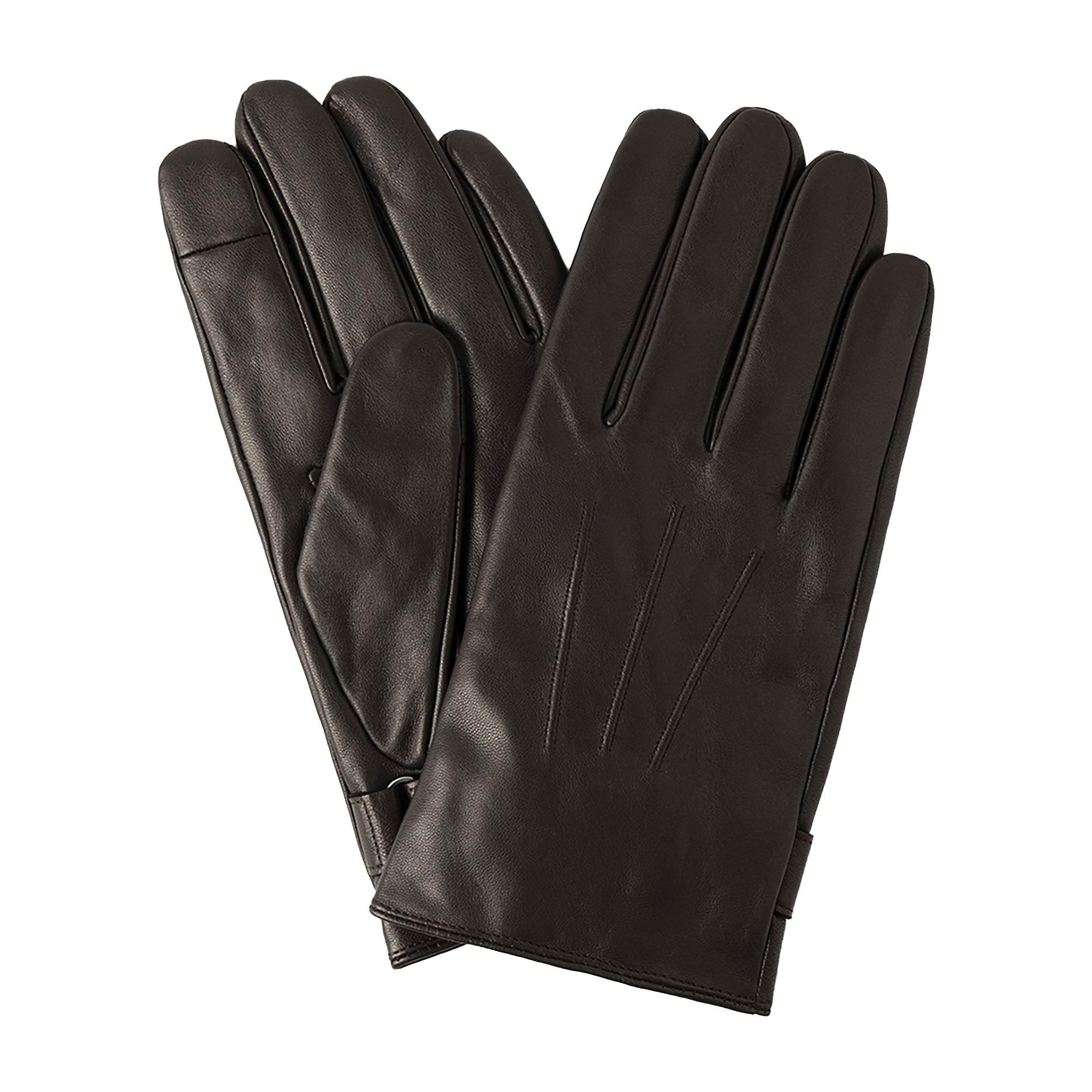 Product image 1 of 4 of Hackett Men's Commuter Touch Leather Gloves - Brown