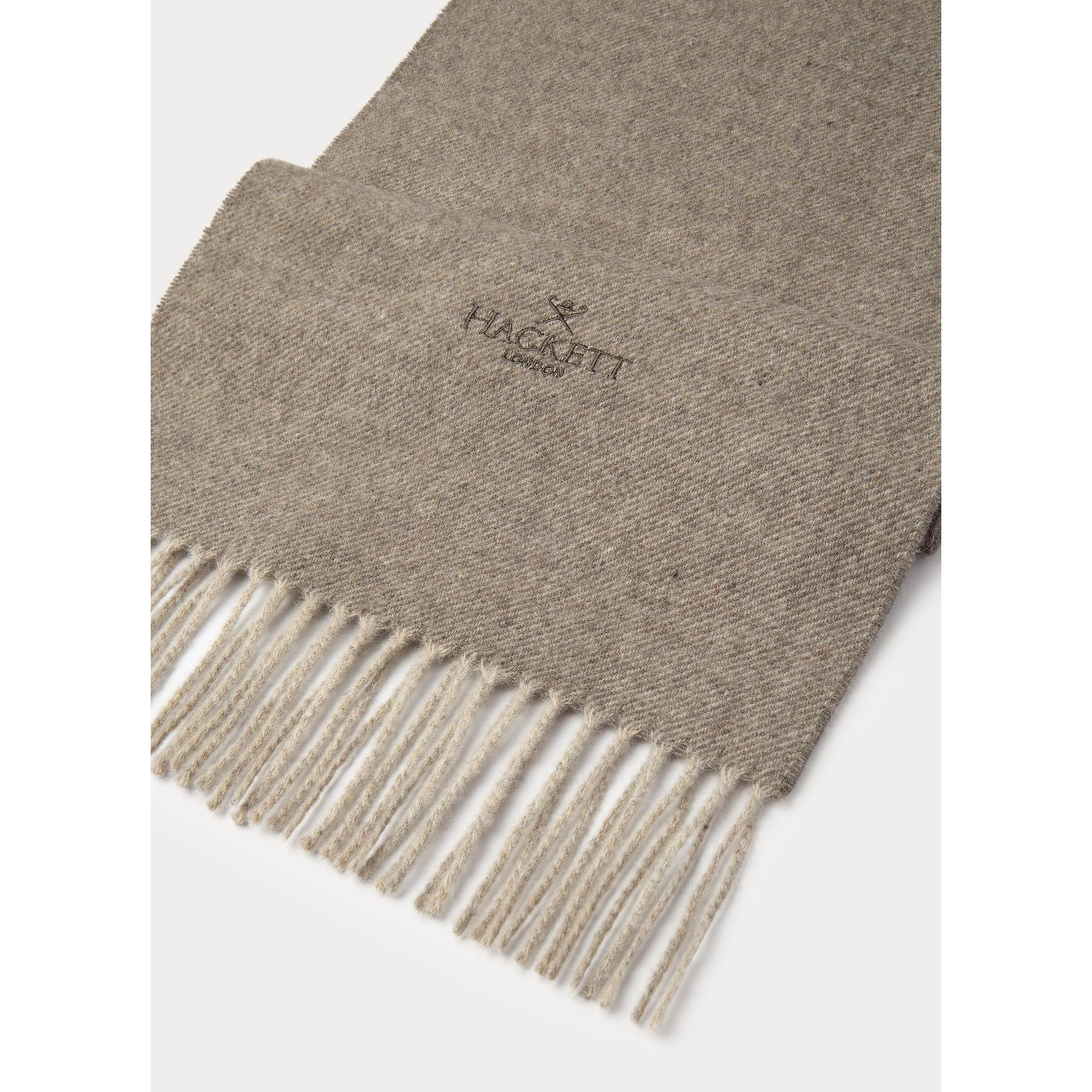 Product image 2 of 3 of Hackett Men's Cashmere-Wool Twill Scarf - Camel