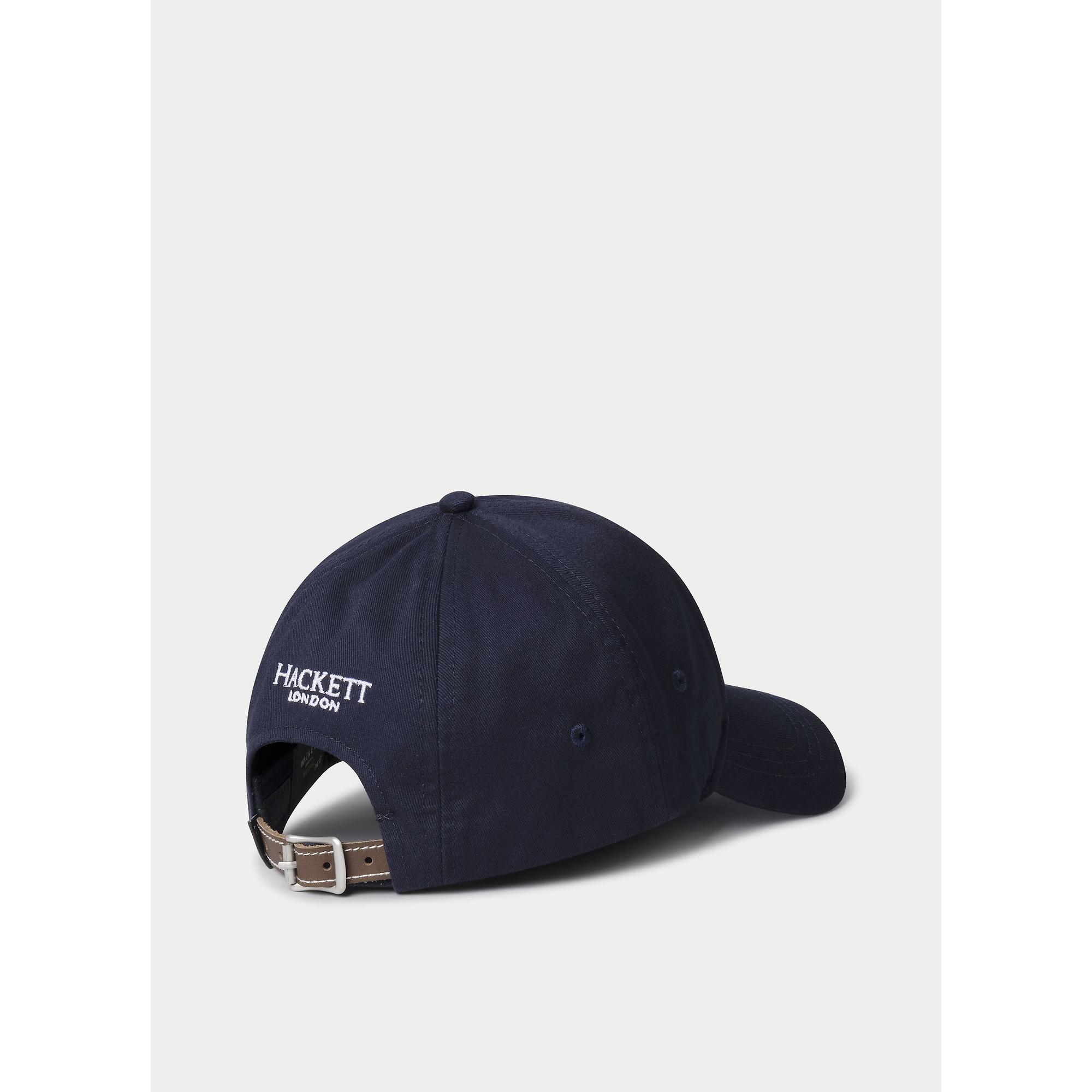 Product image 2 of 4 of Hackett Men's Branded H Box Cap - Navy